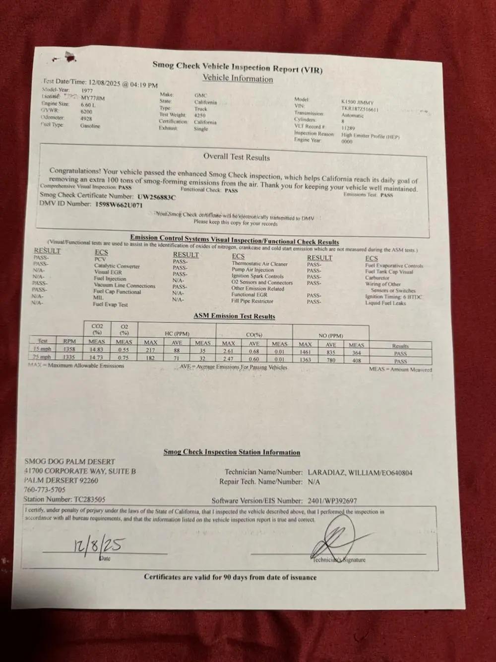 1977 GMC Jimmy High Sierra 4×4