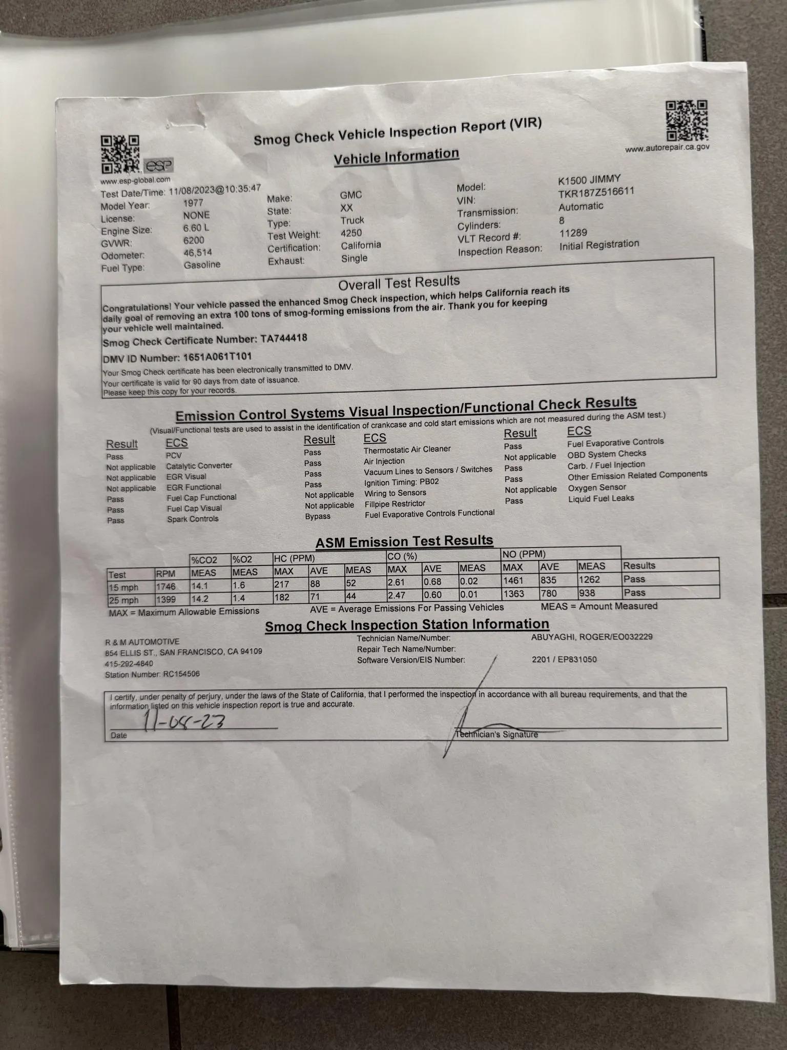 1977 GMC Jimmy High Sierra 4×4
