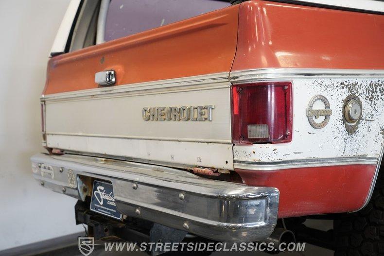 1978 Chevrolet K5 Blazer Cheyenne