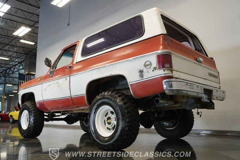 1978 Chevrolet K5 Blazer Cheyenne