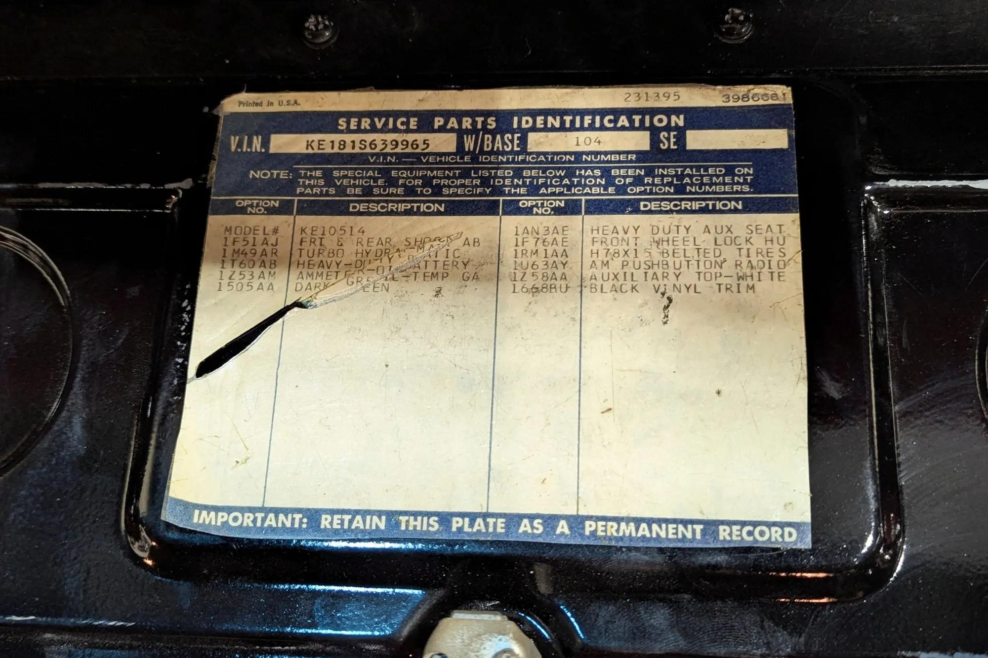 1971 Chevrolet K5 Blazer