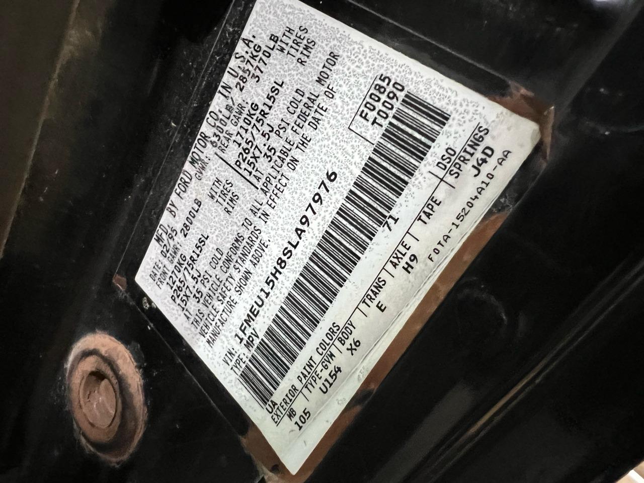 1995 Ford Bronco XLT