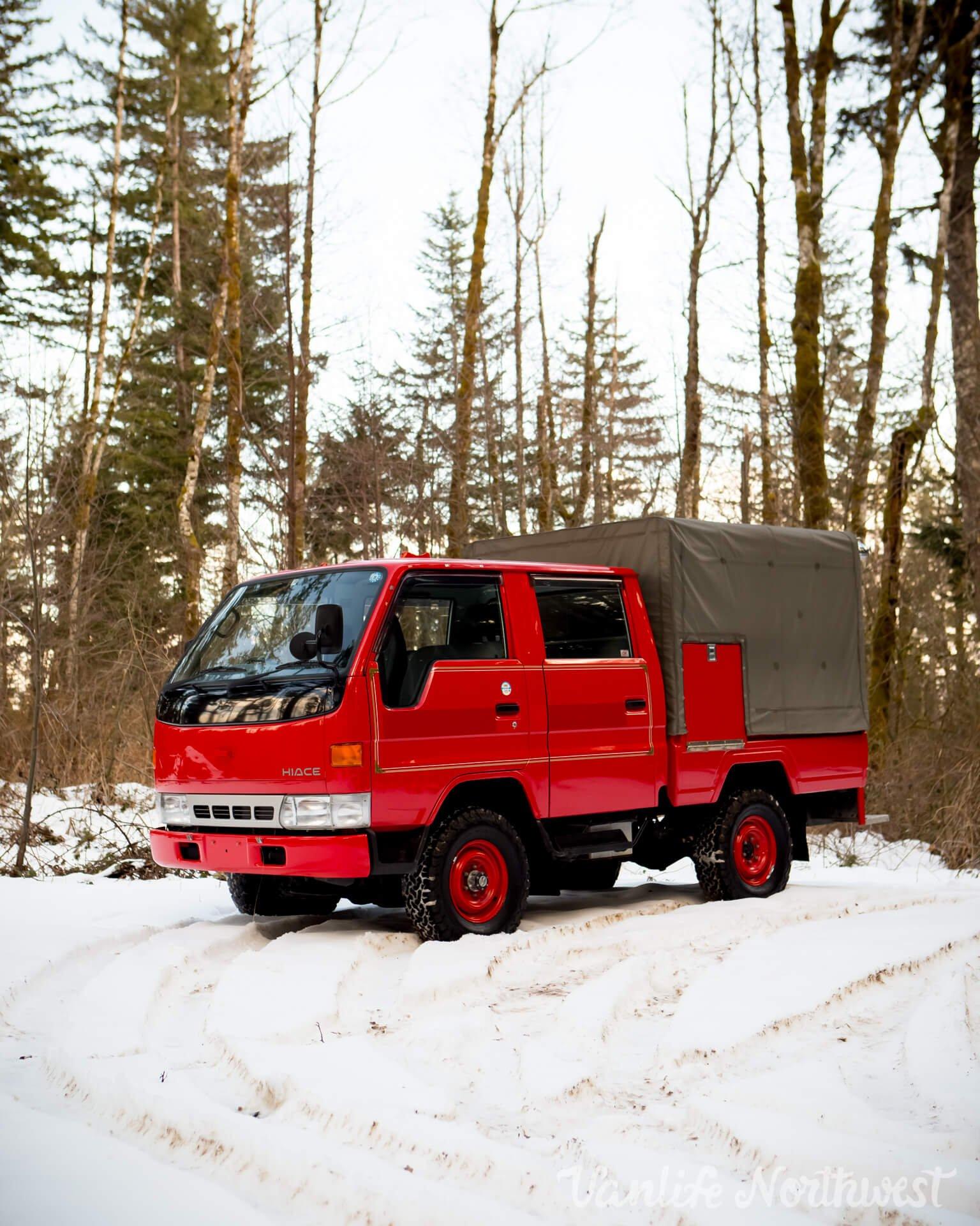 1996 Toyota HiAce Double-Cab Fire Truck