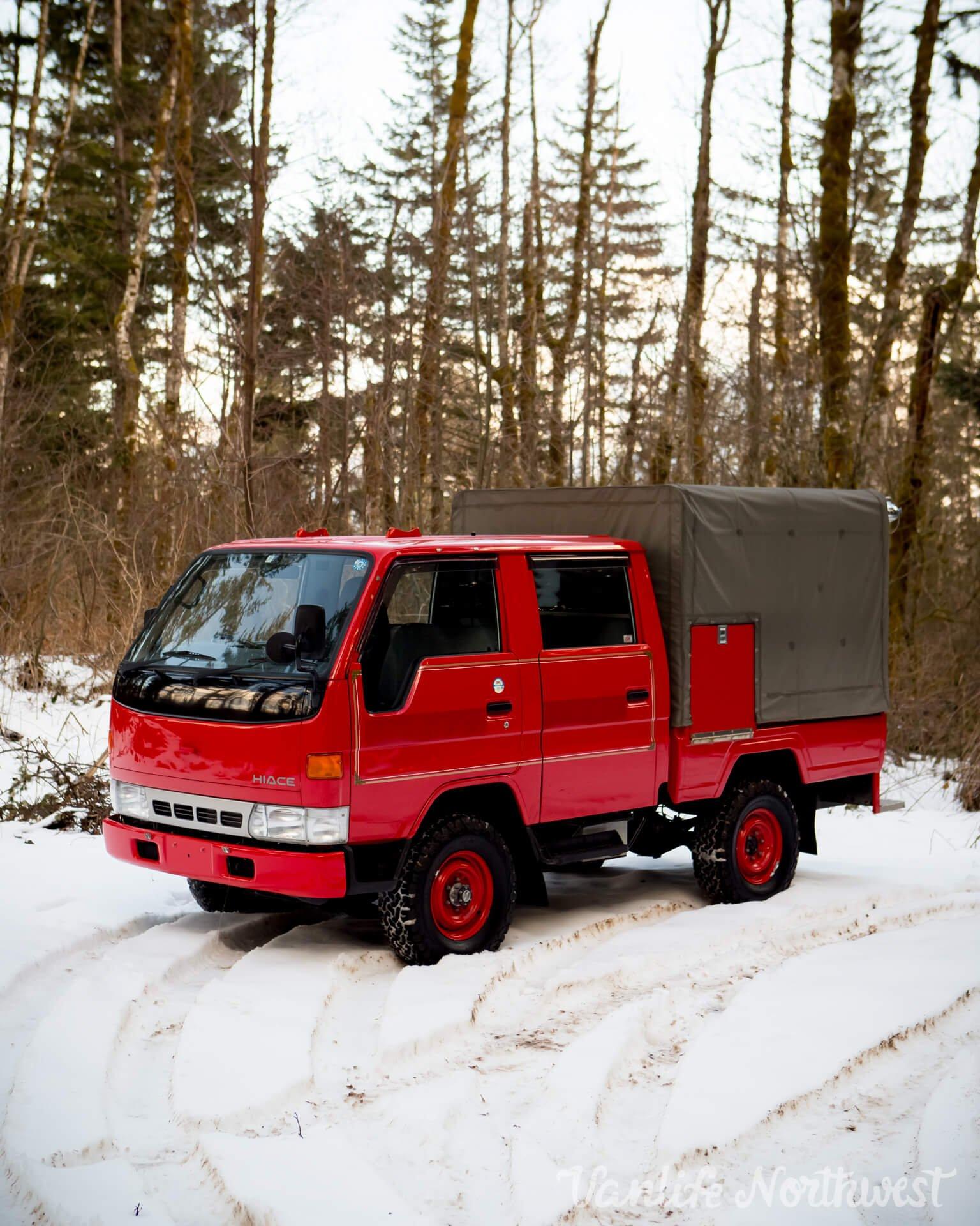 1996 Toyota HiAce Double-Cab Fire Truck - 5