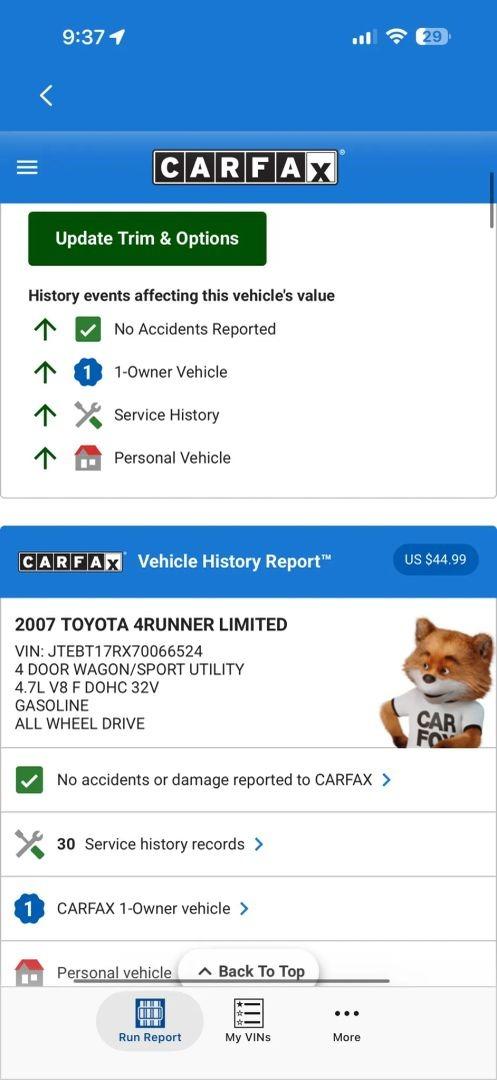 2007 Toyota 4Runner V8