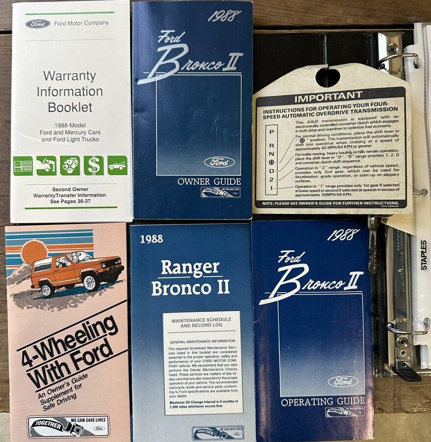 29k-Mile 1988 Ford Bronco II XLT 4×4