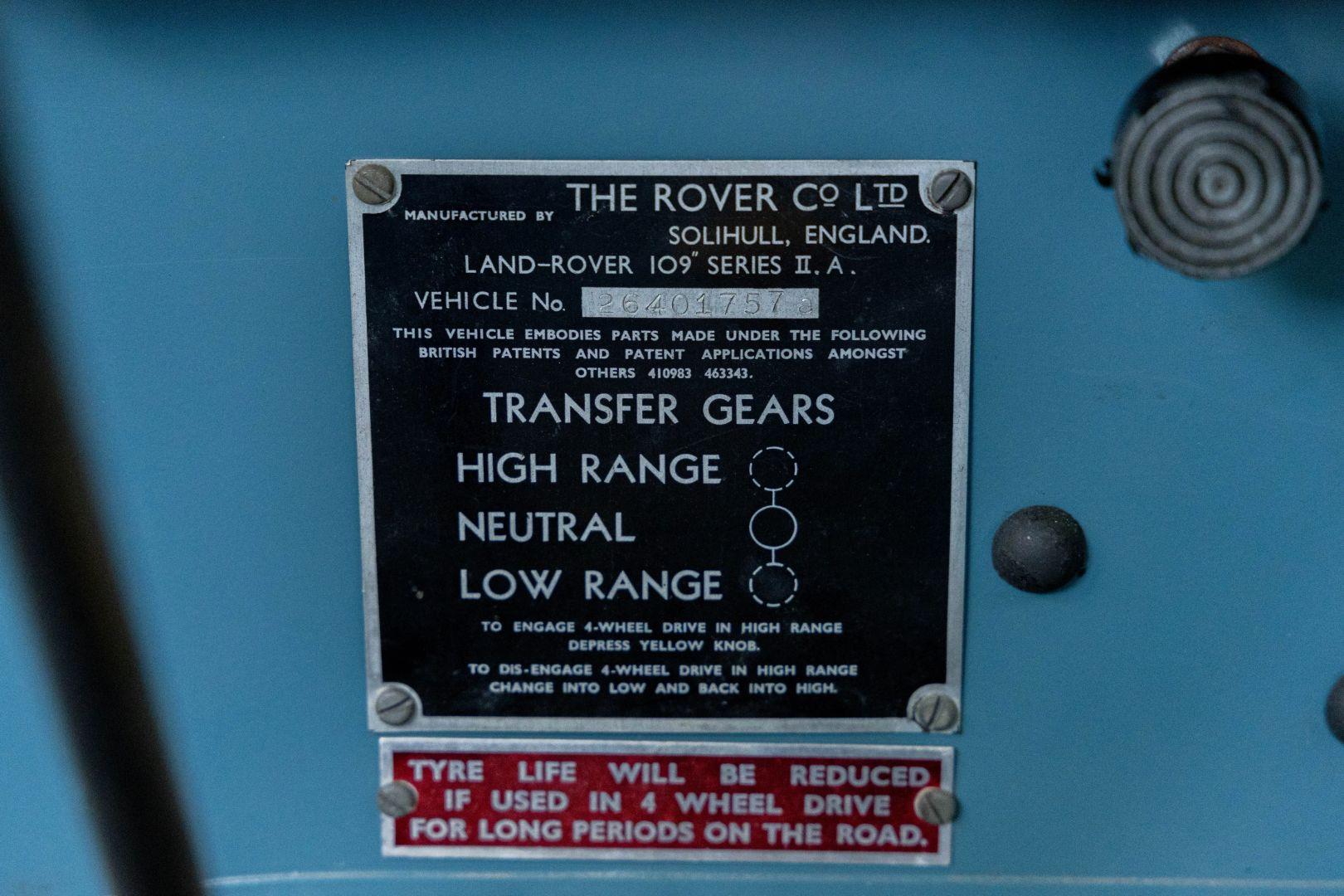 1963 Land Rover Series IIA