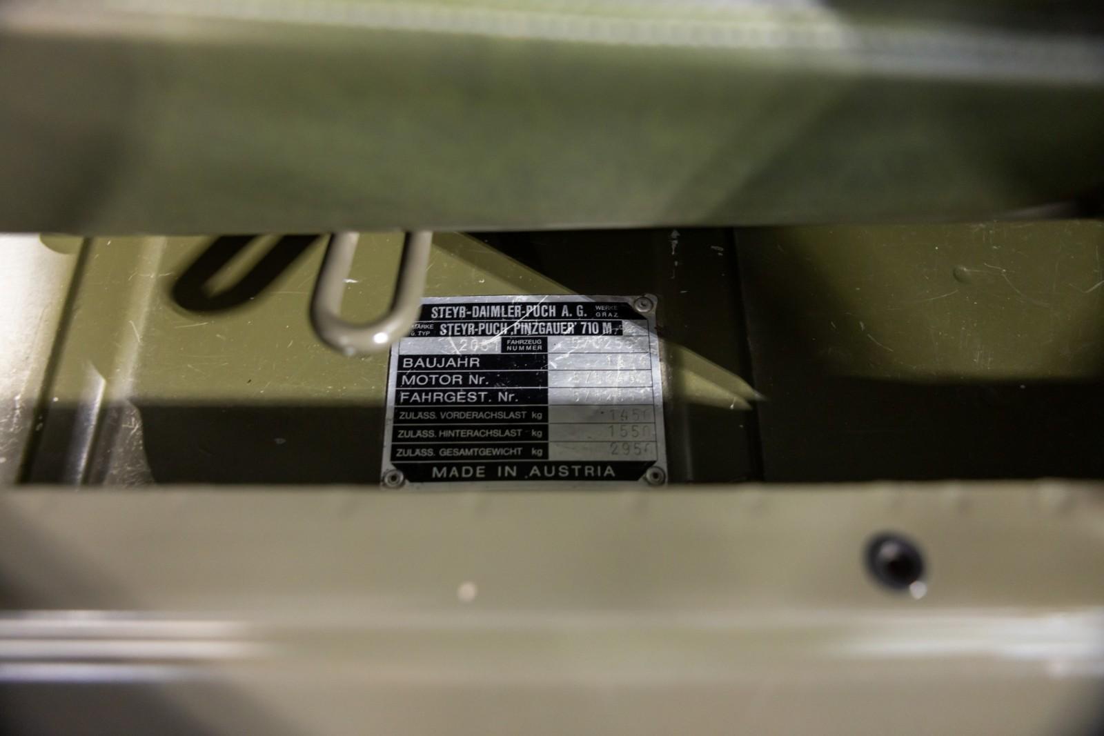 1973 Steyr-Puch Pinzgauer 710M