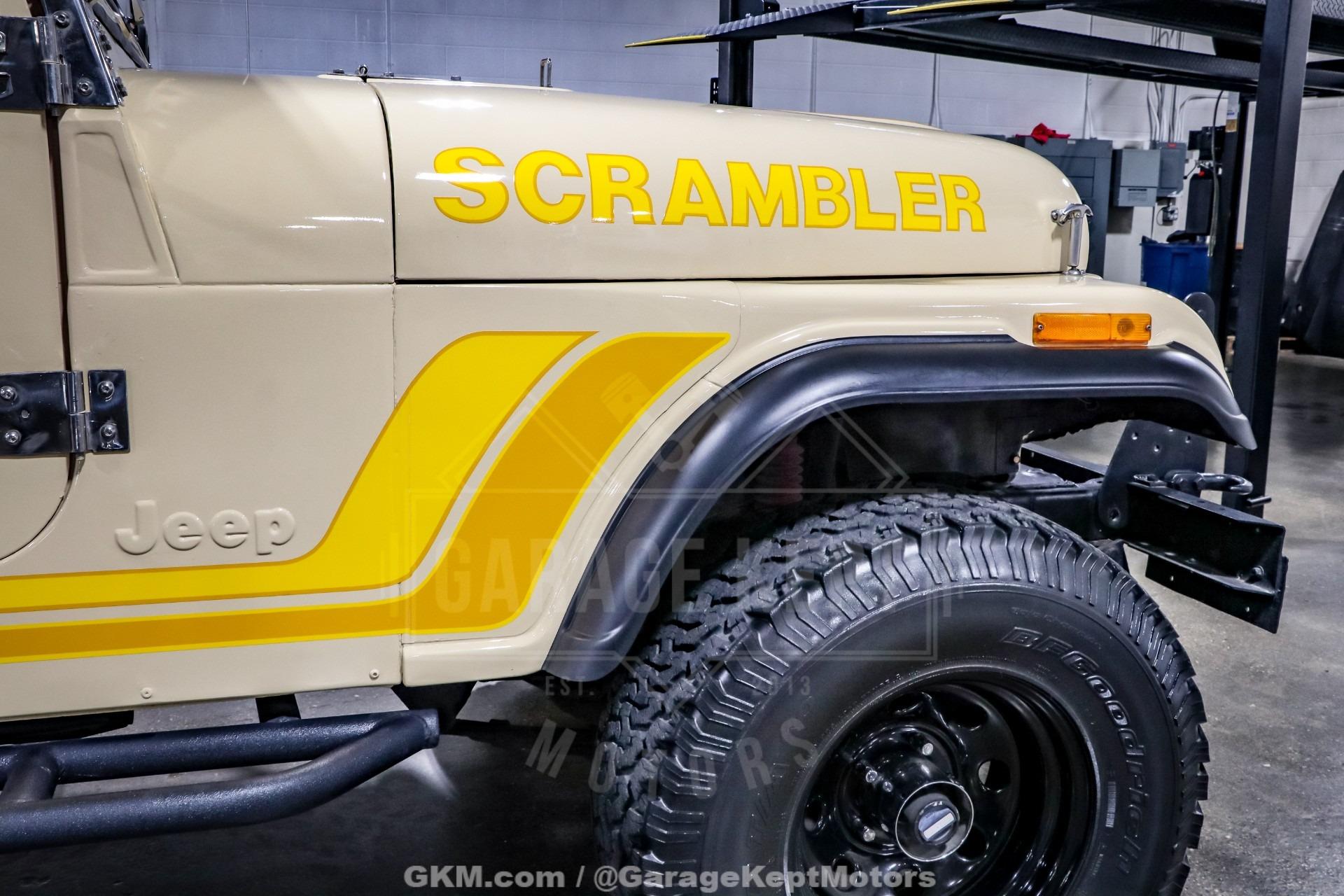 1982 Jeep CJ-8 Scrambler