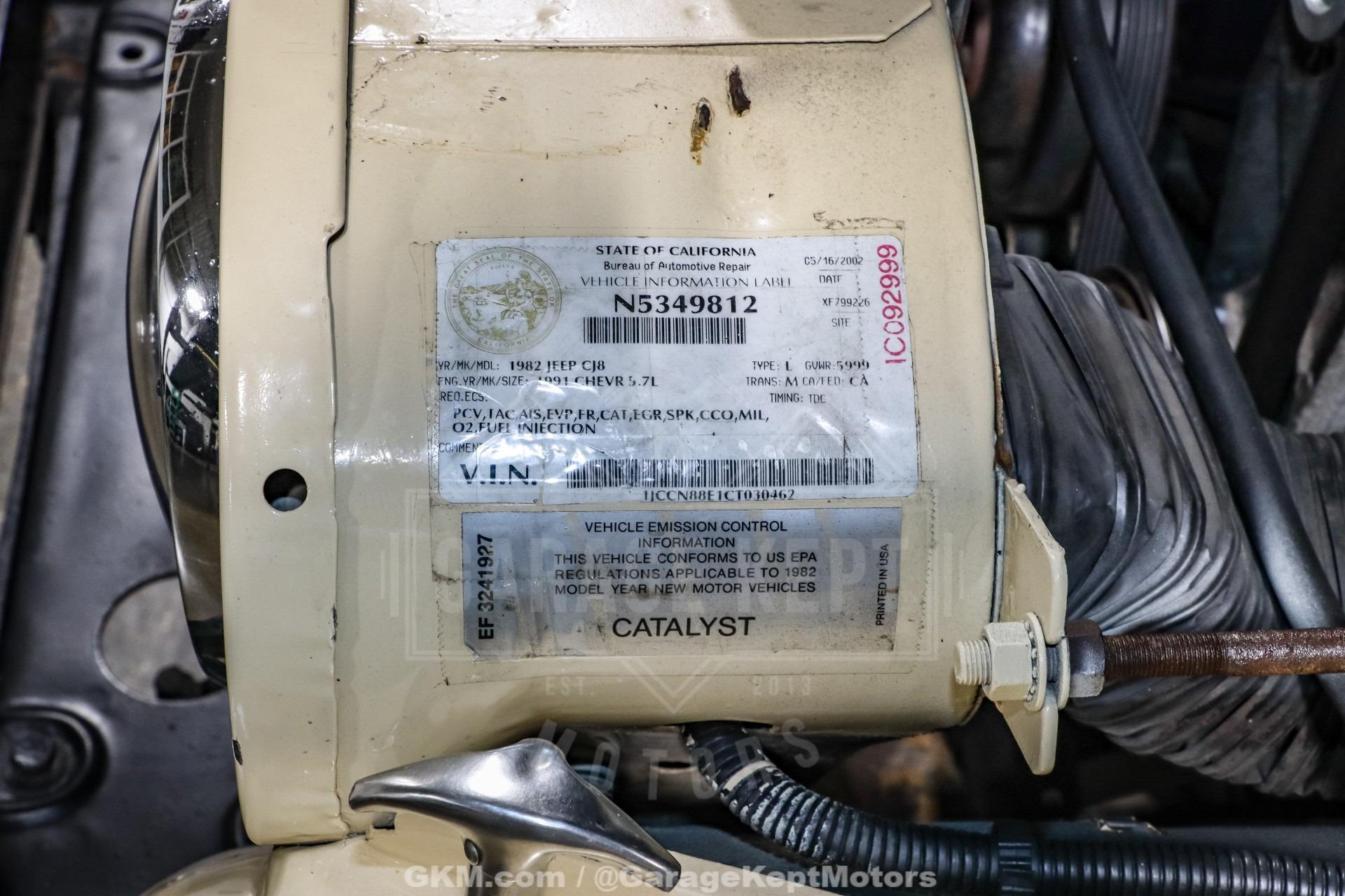 1982 Jeep CJ-8 Scrambler