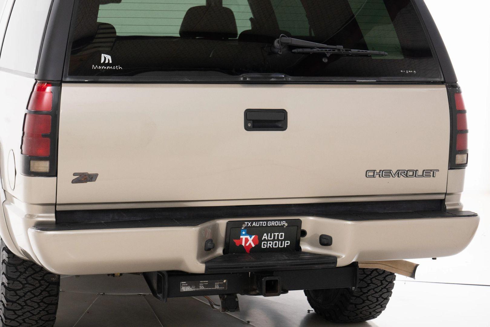 1-Owner 2000 Chevrolet Tahoe Z71