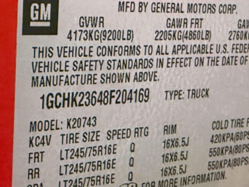 2008 Chevrolet Silverado 2500HD LT