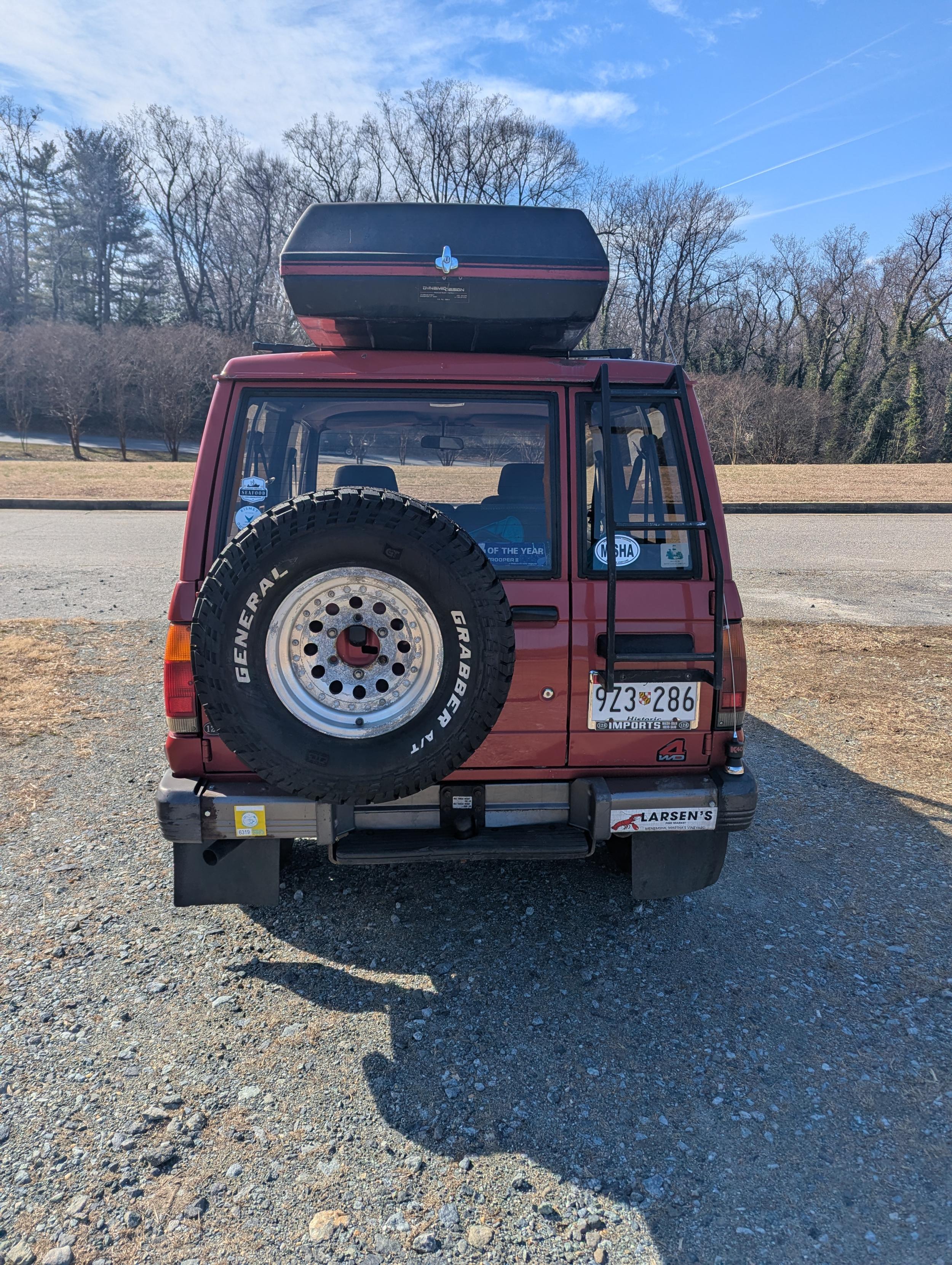 56k-Mile 1989 Isuzu Trooper RS
