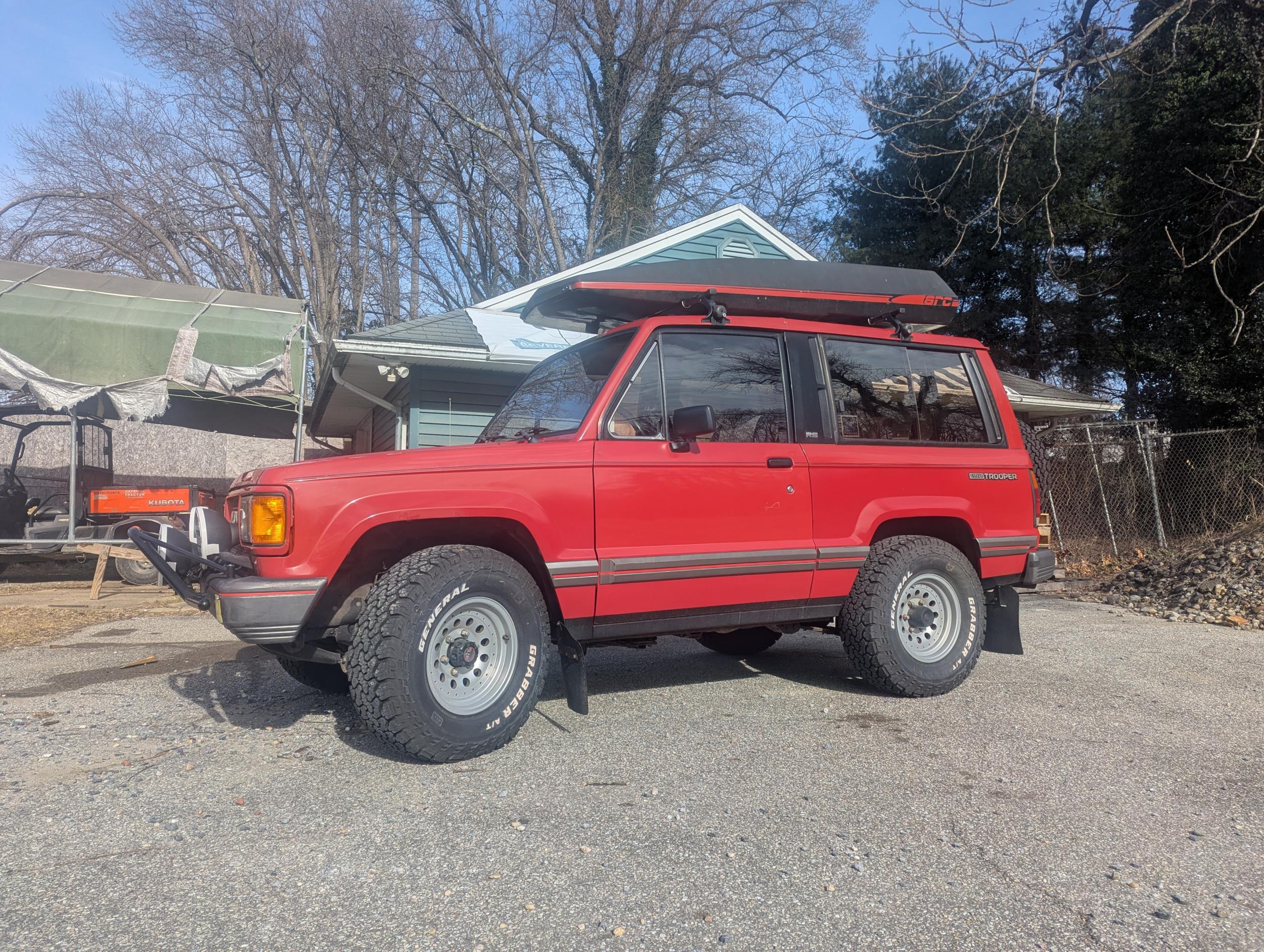 56k-Mile 1989 Isuzu Trooper RS - 4