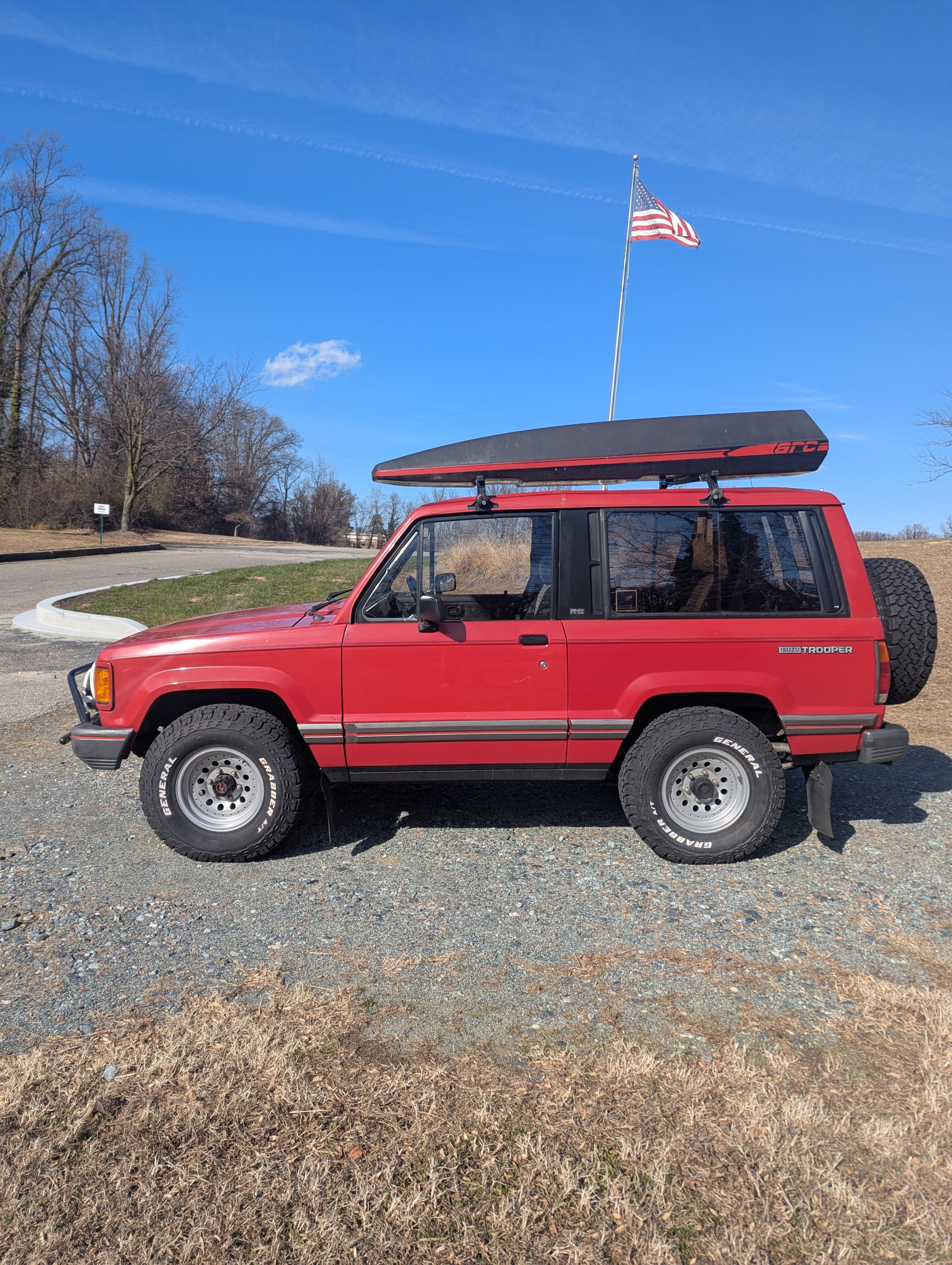 56k-Mile 1989 Isuzu Trooper RS