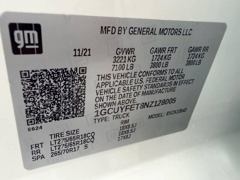 2022 Chevrolet Silverado 1500 Limited LT Trail Boss