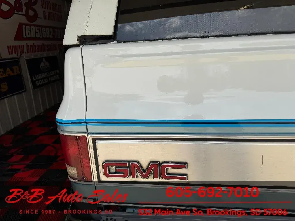 1990 GMC Jimmy SLE