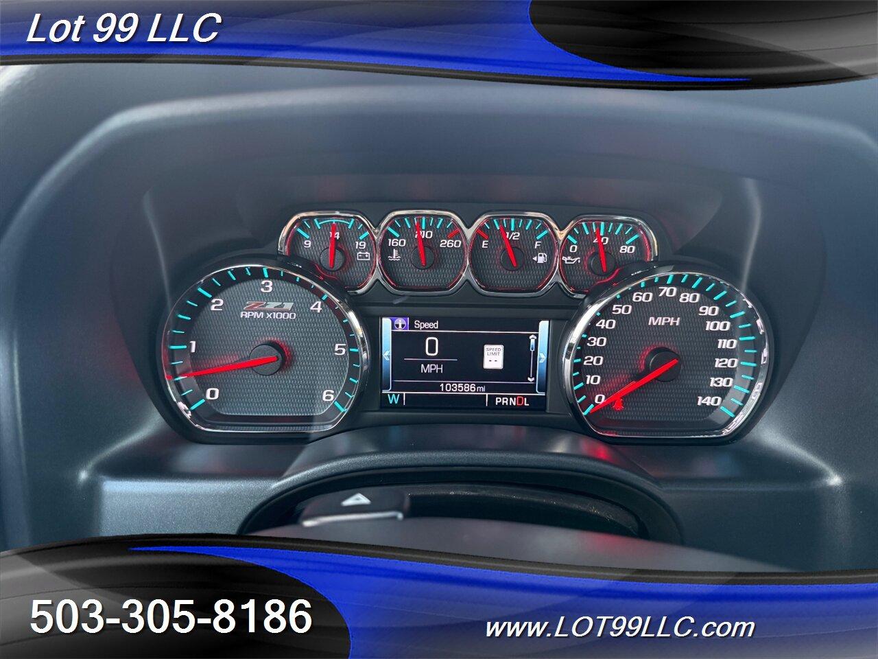 2018 Chevrolet Silverado 1500 LTZ Z71