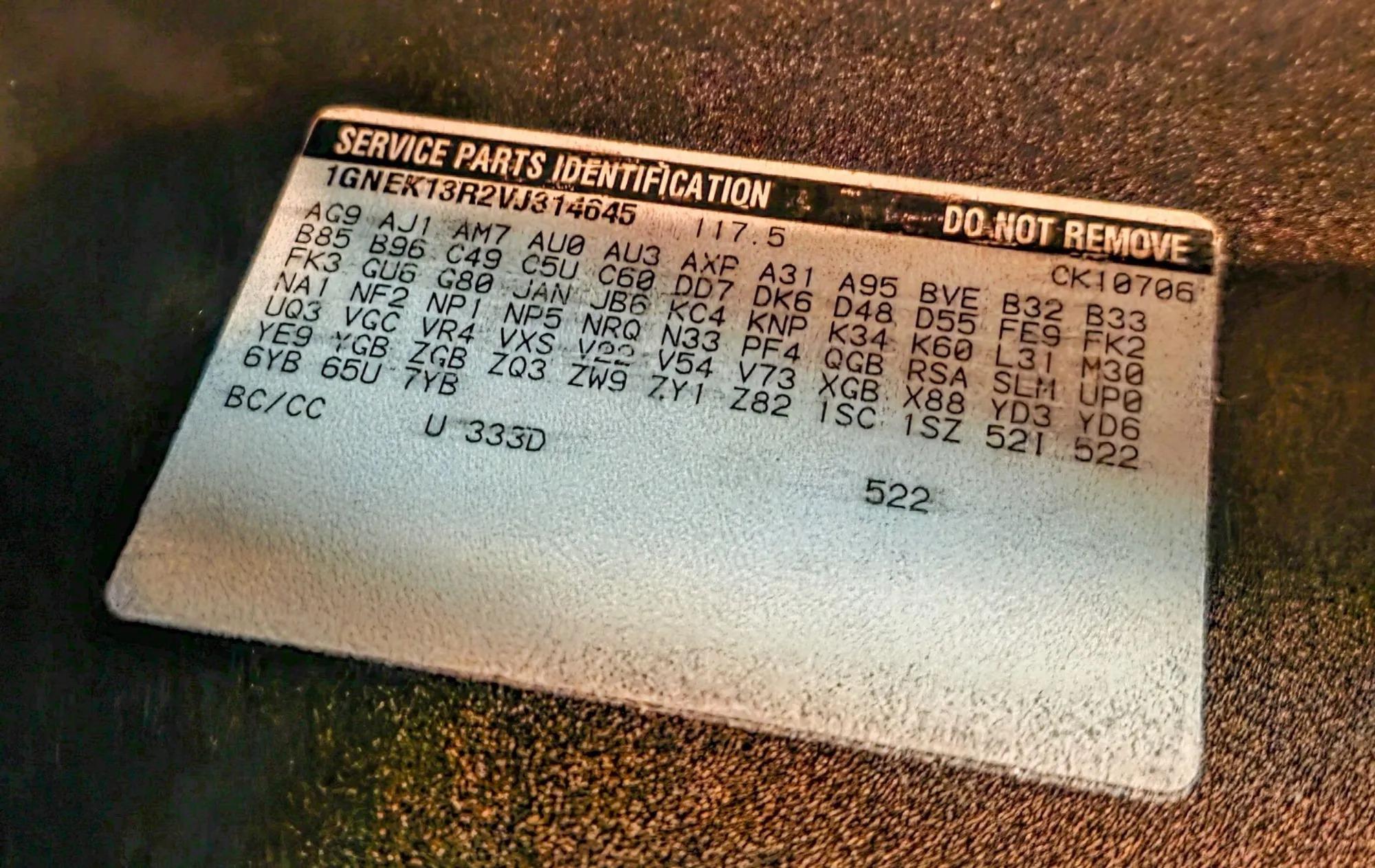 1997 Chevrolet Tahoe 4×4