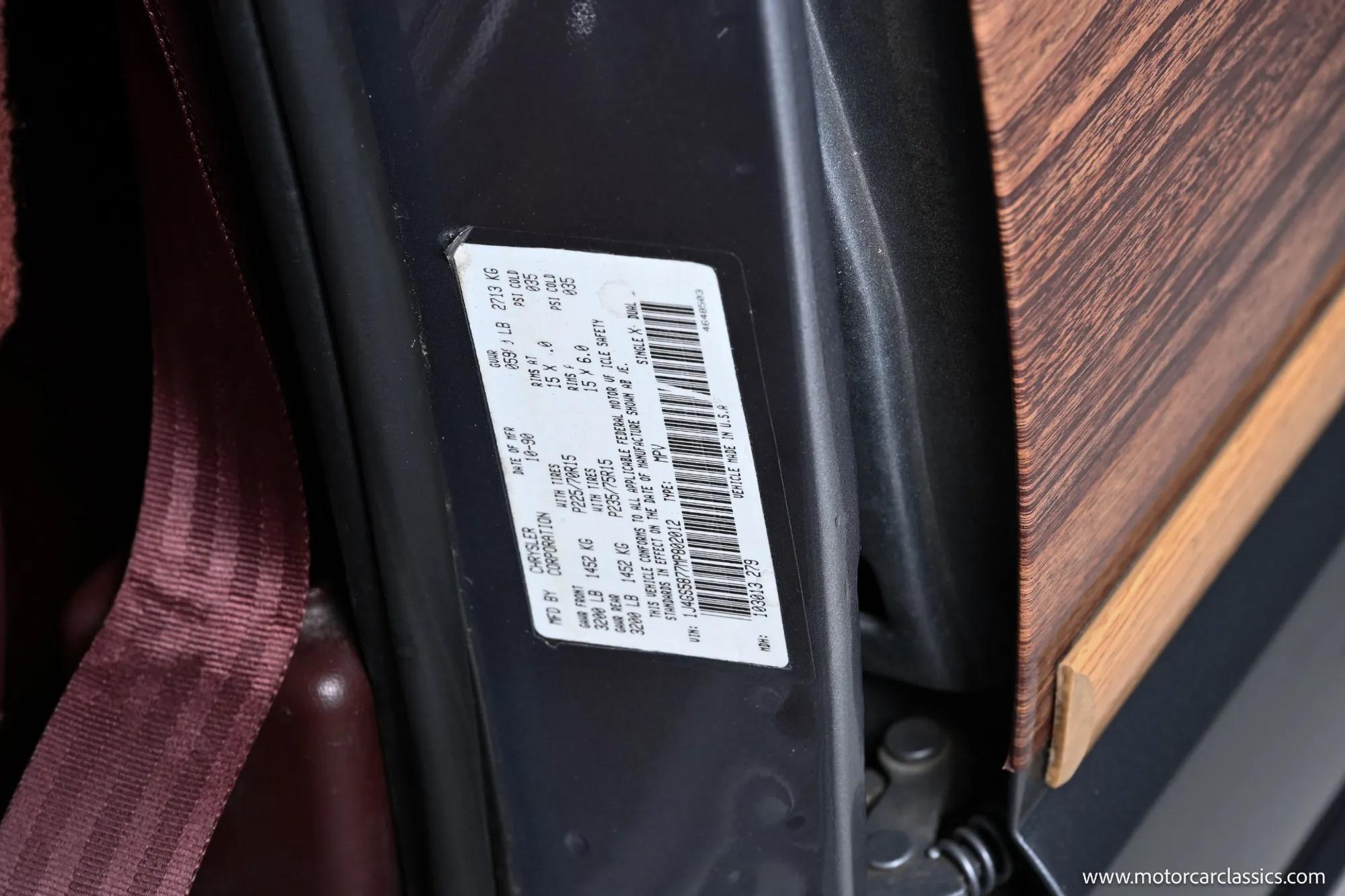 1991 Jeep Grand Wagoneer