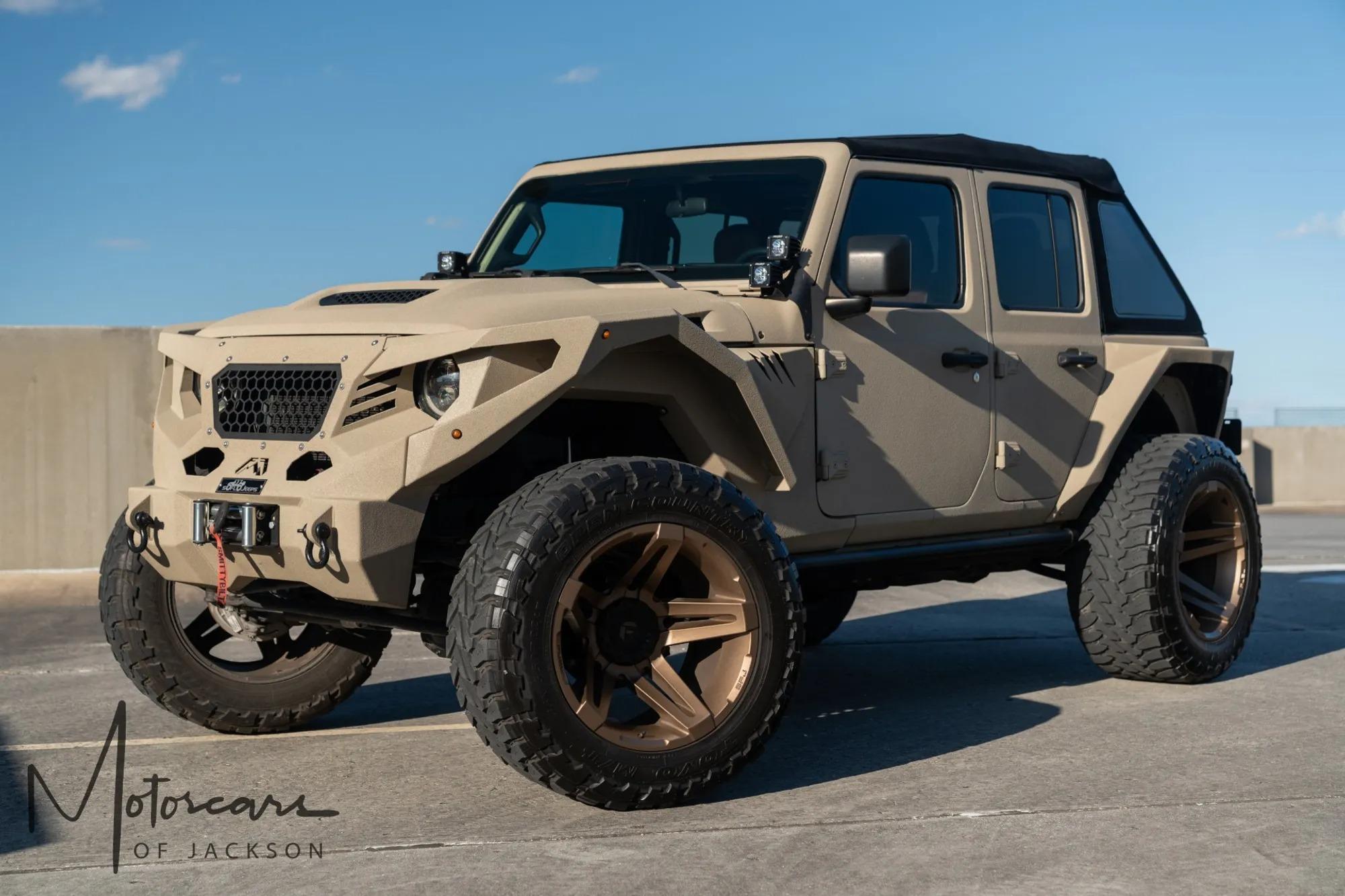 Heavily-Modified 2021 Jeep Wrangler Unlimited
