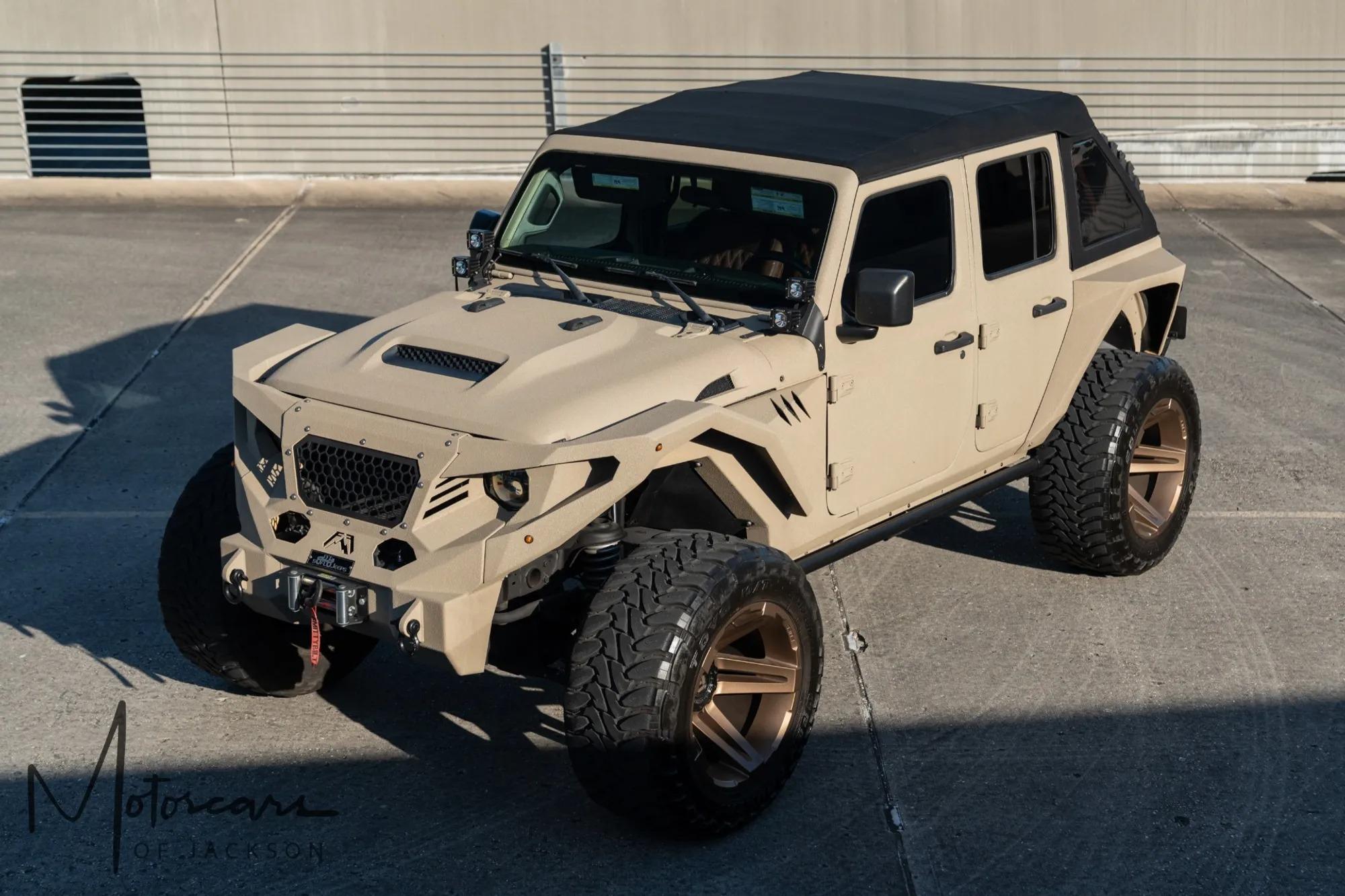 Heavily-Modified 2021 Jeep Wrangler Unlimited