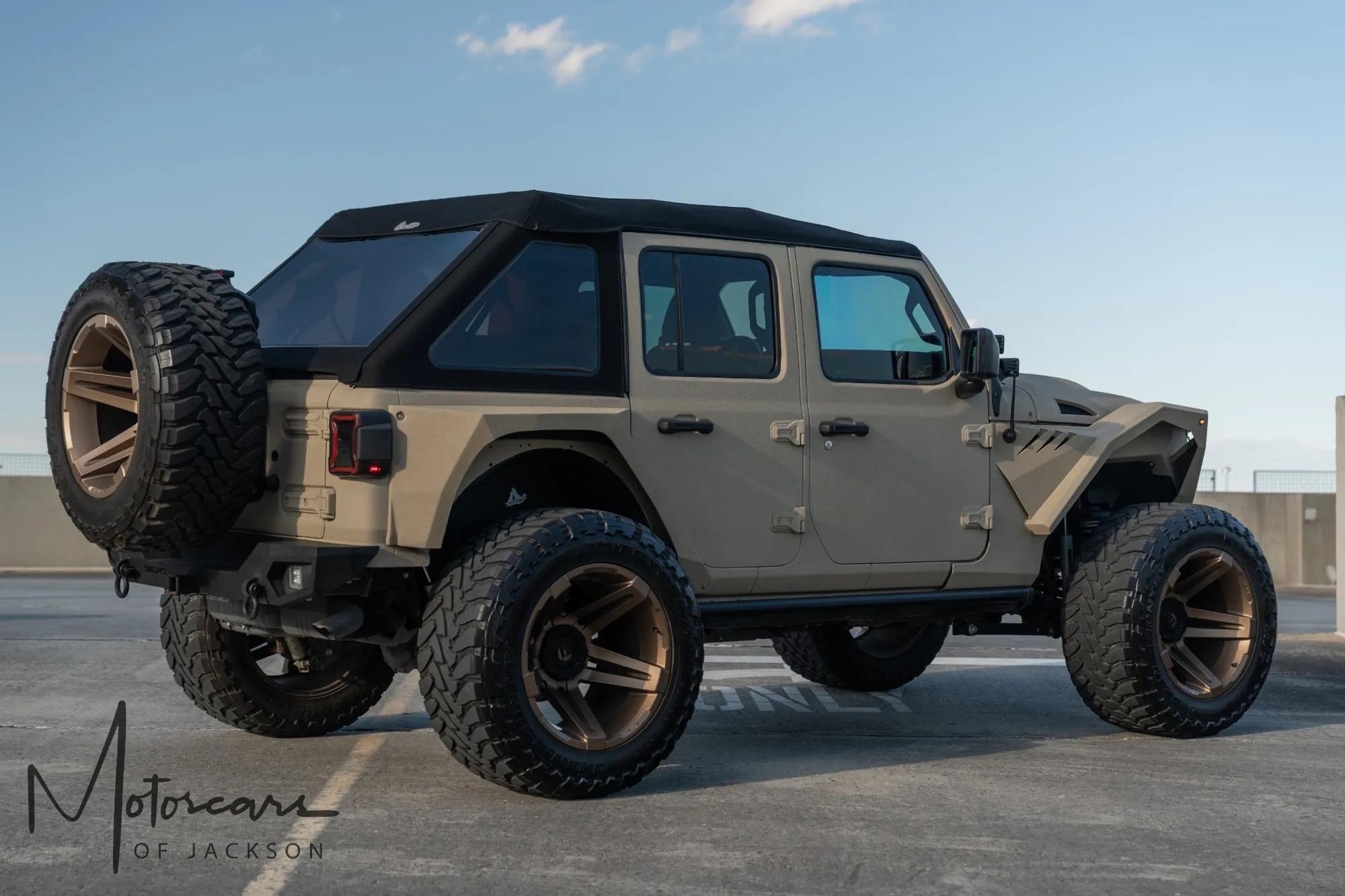 Heavily-Modified 2021 Jeep Wrangler Unlimited