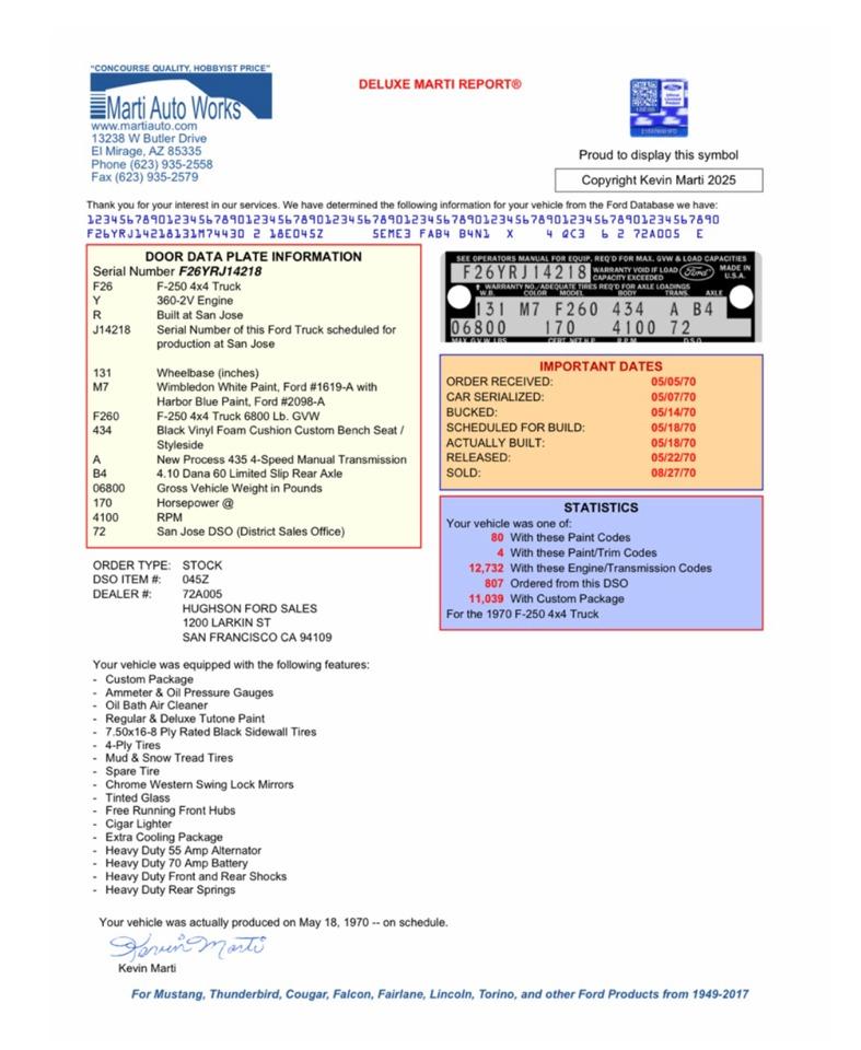 1970 Ford F-250 Highboy