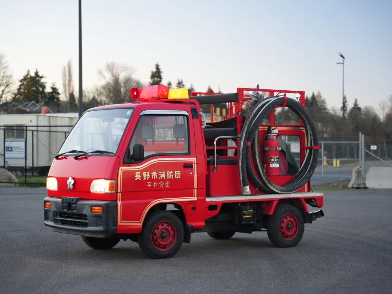 1995 Subaru Sambar Fire Truck