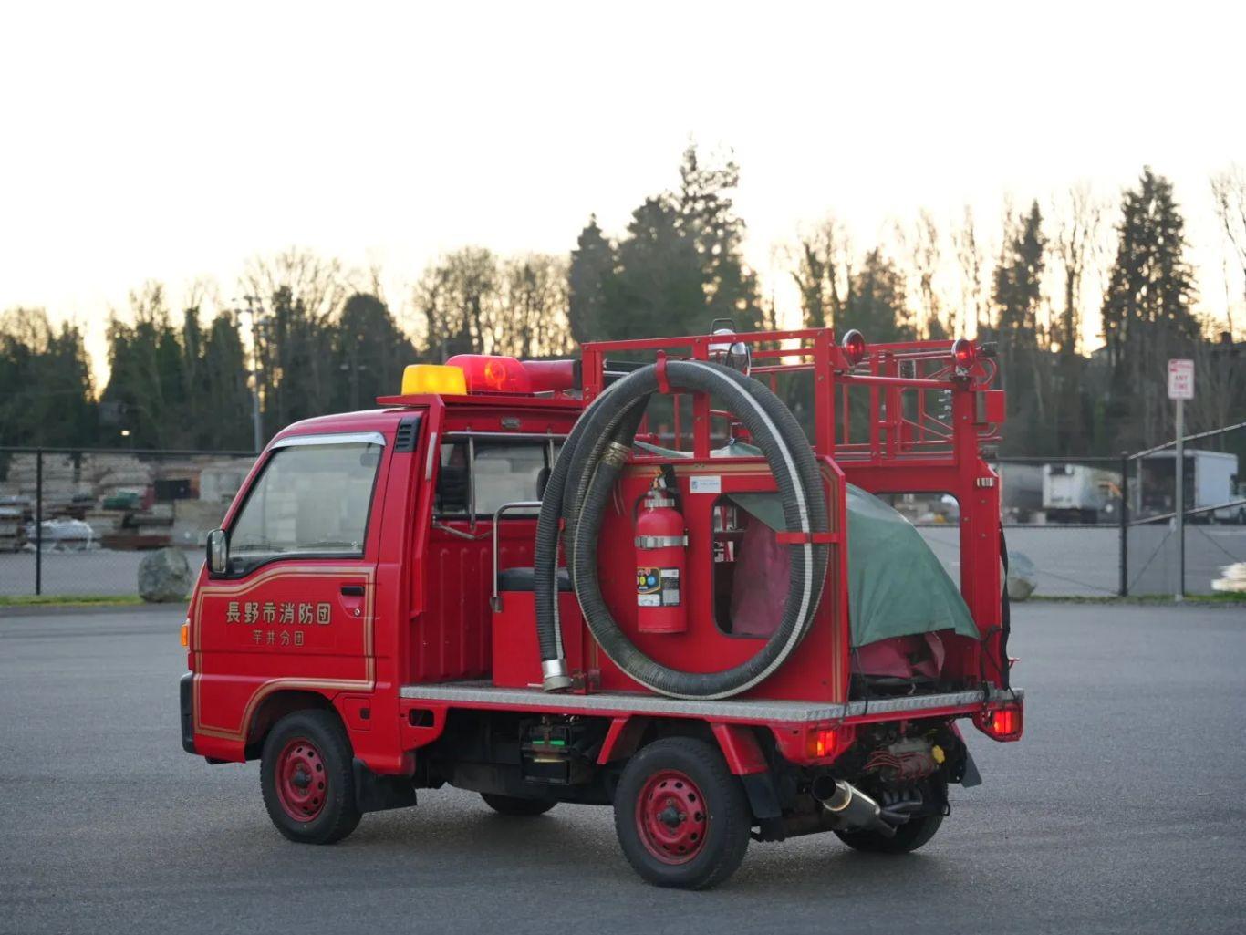 1995 Subaru Sambar Fire Truck