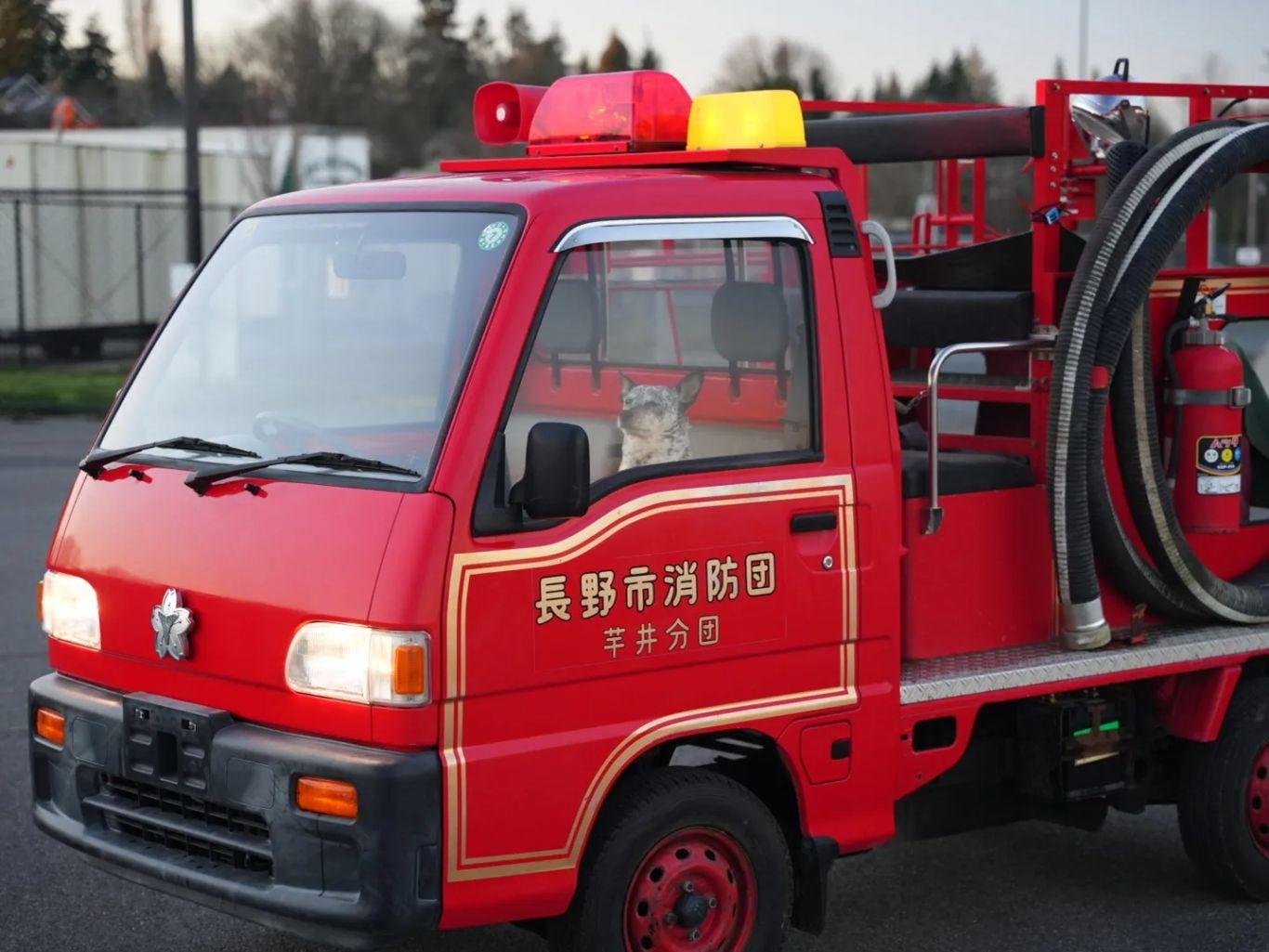 1995 Subaru Sambar Fire Truck