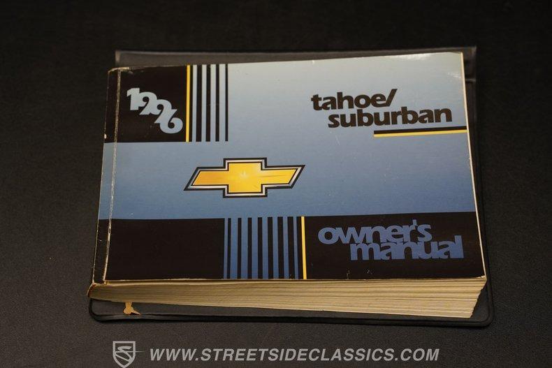 1996 Chevrolet Tahoe Z71 4x4