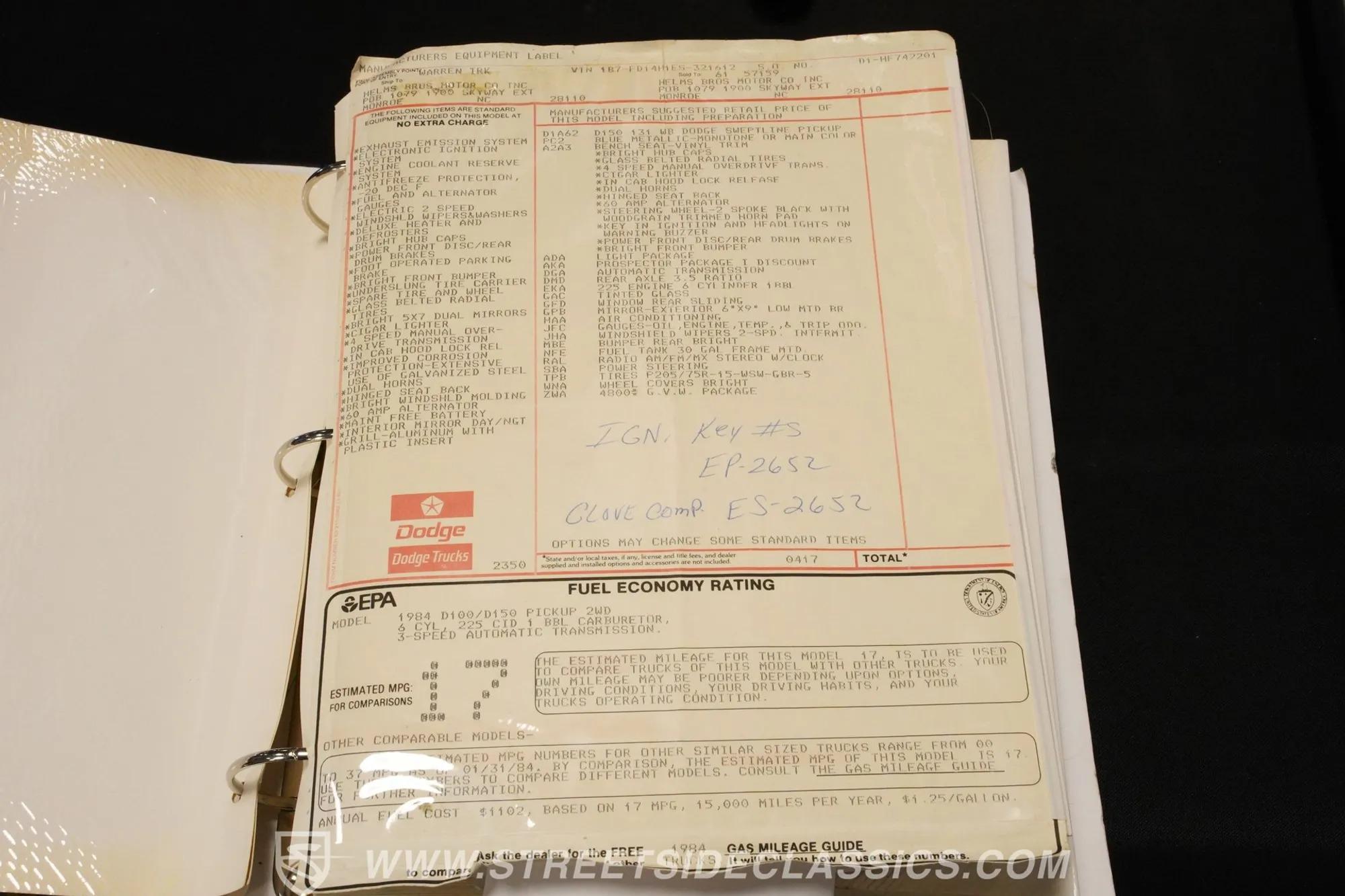 1984 Dodge Ram D150 Prospector