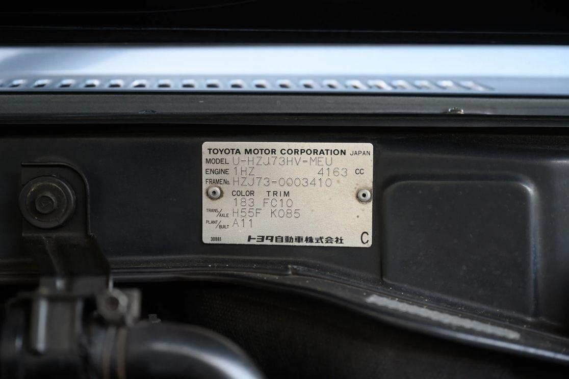 1991 Toyota Land Cruiser ZX