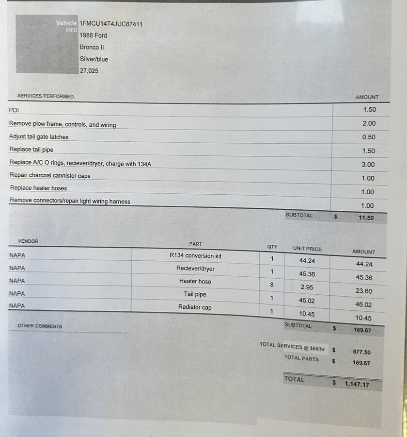 29k-Mile 1988 Ford Bronco II XLT 4×4