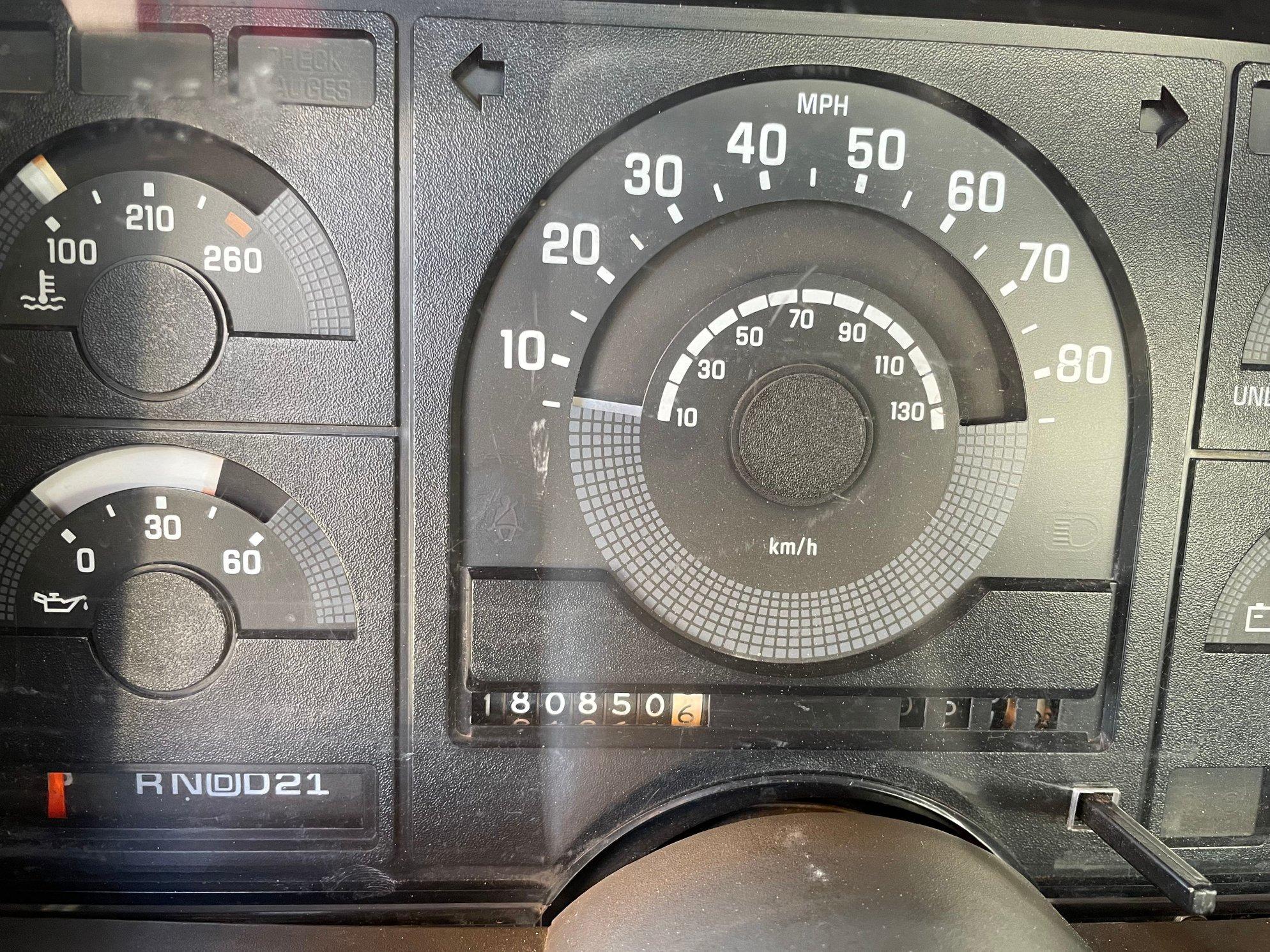 1988 GMC C1500 Sierra Pickup