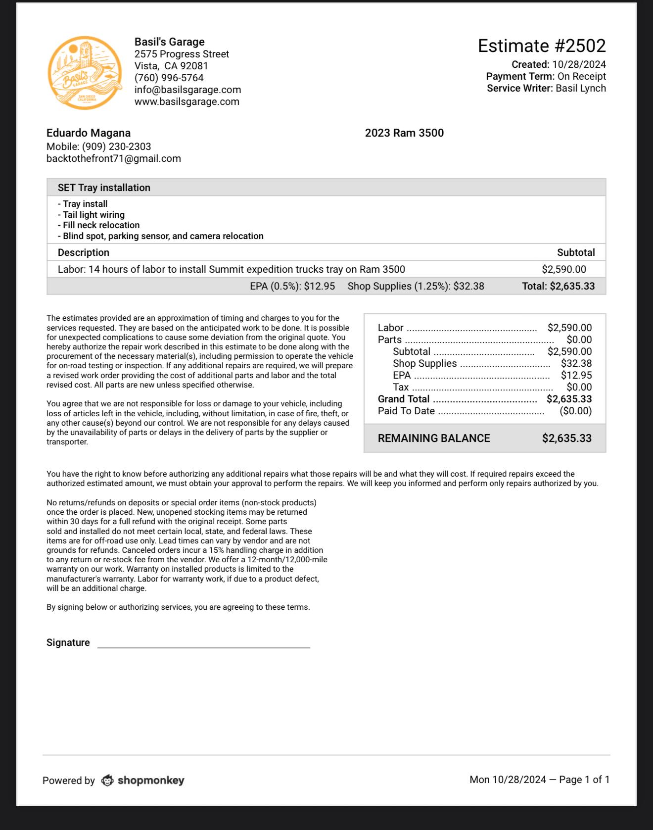 2023 RAM 3500 AEV Prospector XL