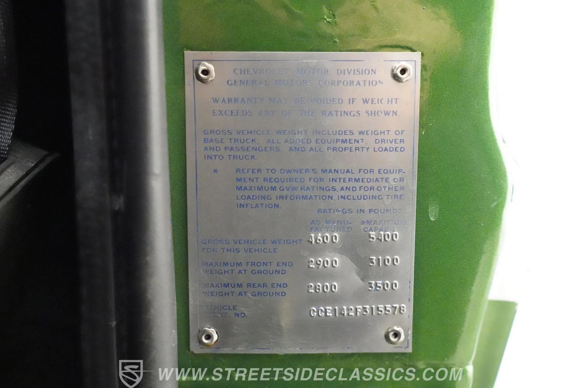 1972 Chevrolet C10 Restomod