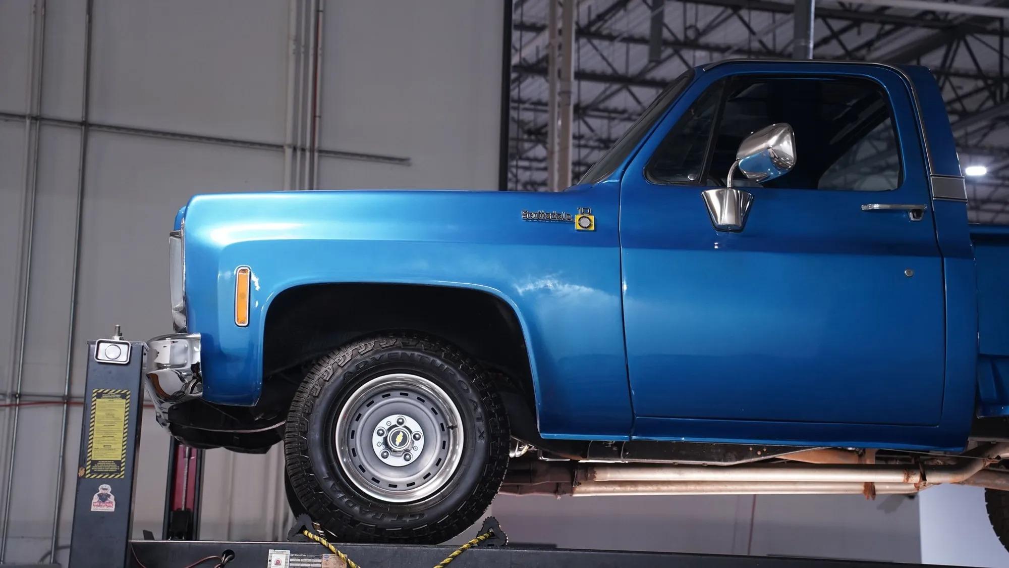 1976 Chevrolet C10 Scottsdale Stepside 454