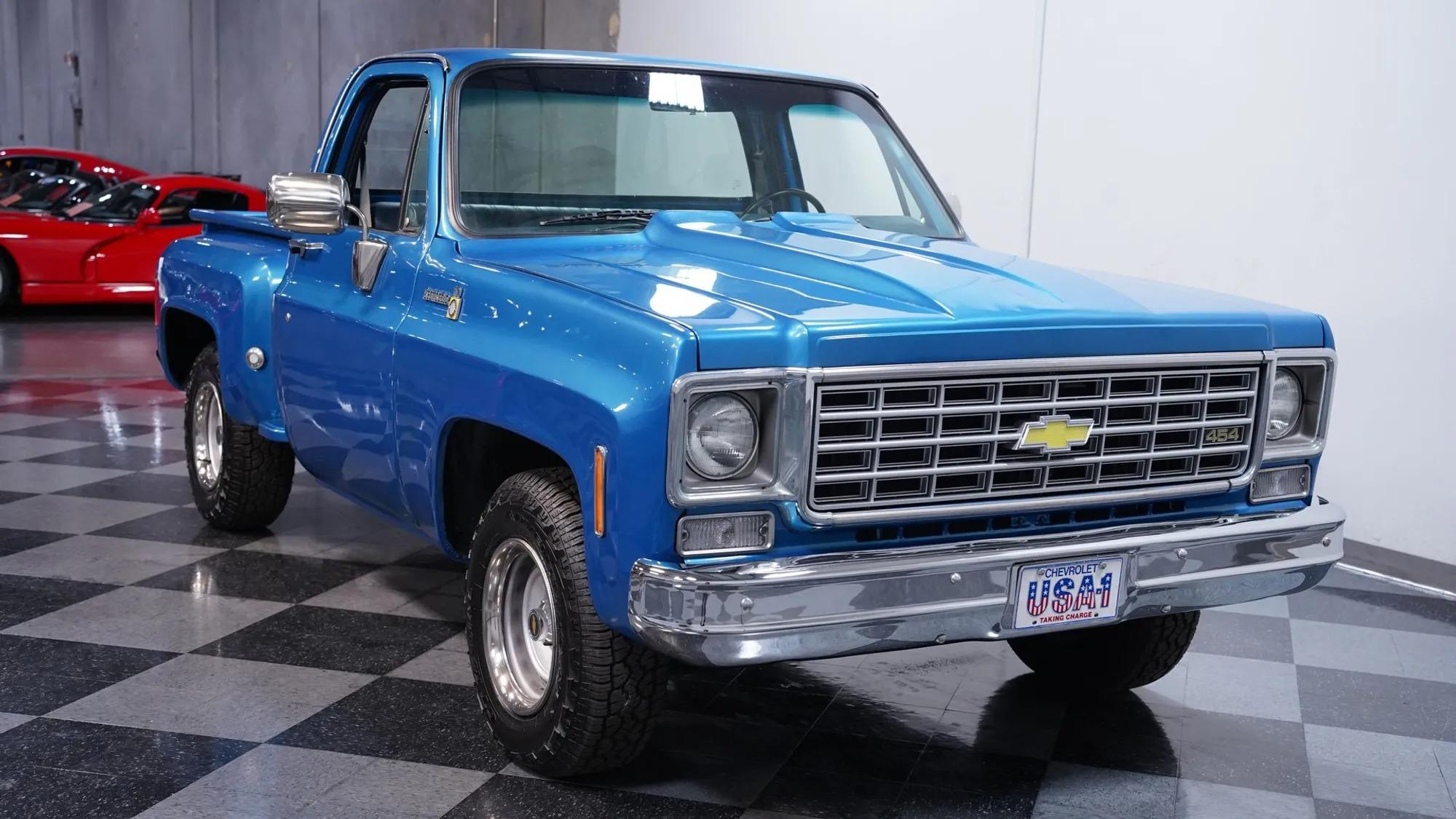 1976 Chevrolet C10 Scottsdale Stepside 454
