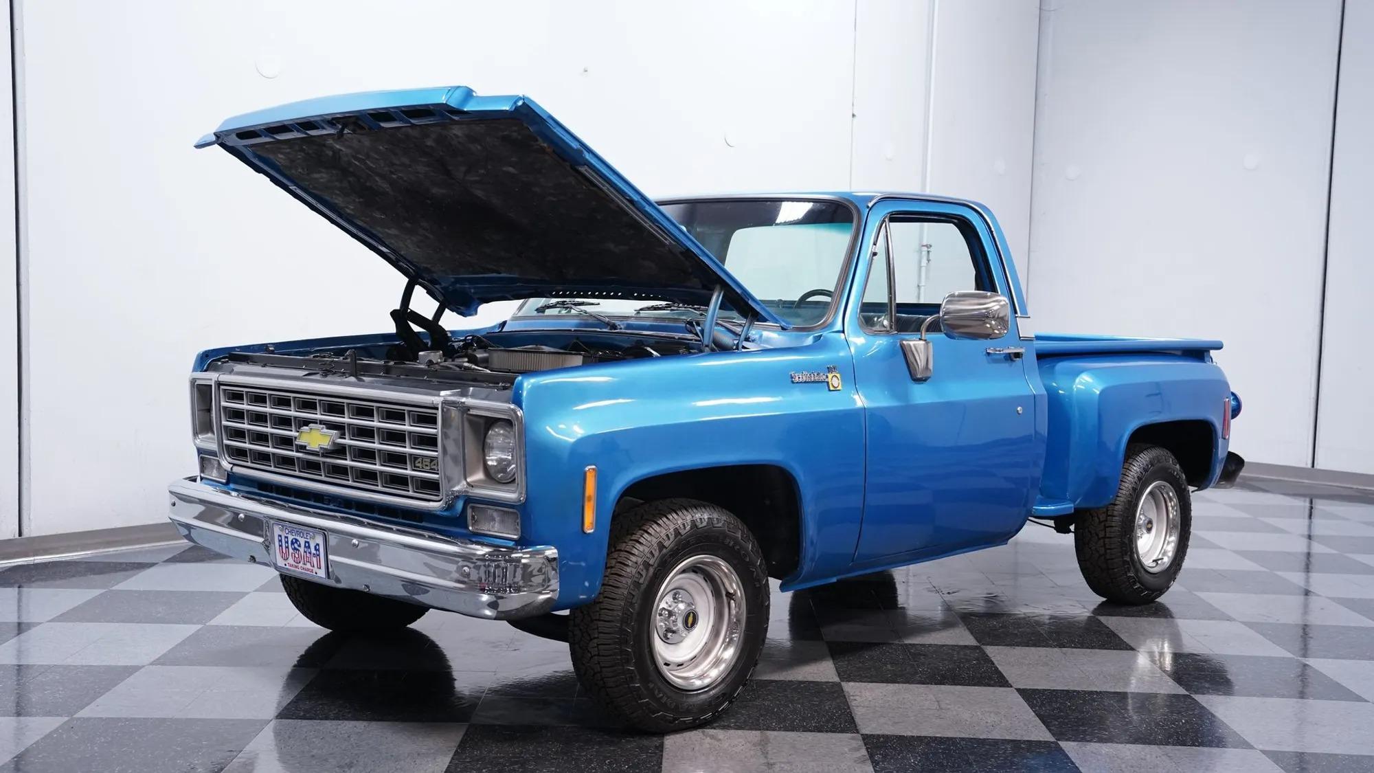 1976 Chevrolet C10 Scottsdale Stepside 454