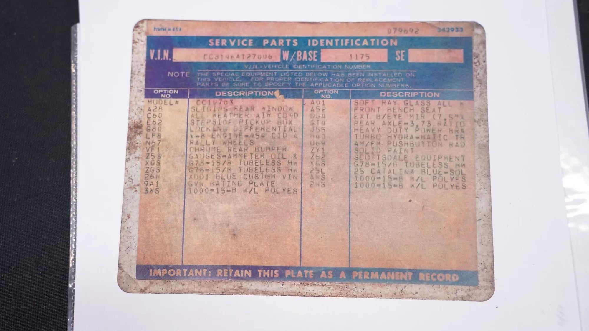 1976 Chevrolet C10 Scottsdale Stepside 454