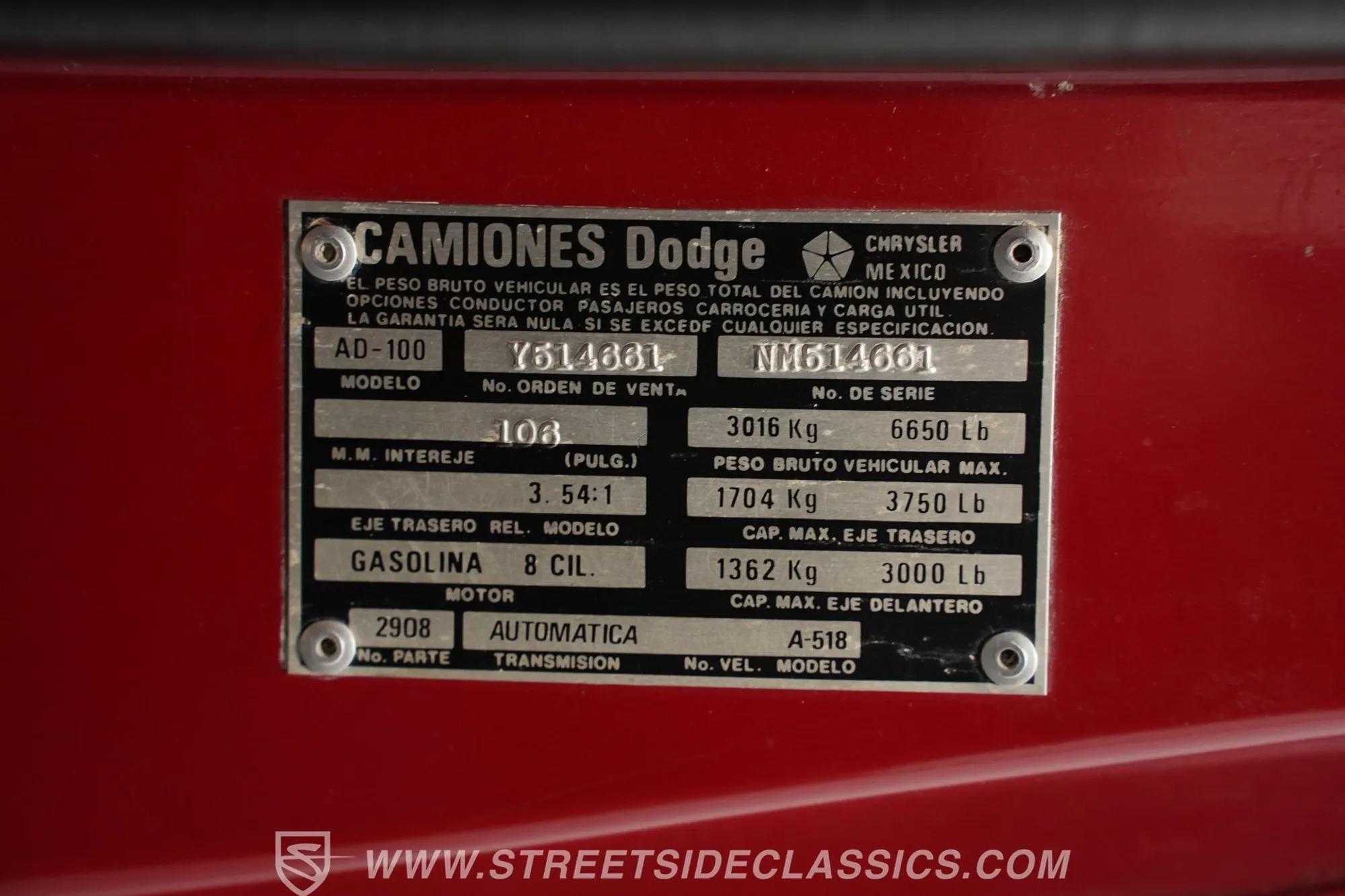 1991 Dodge Ramcharger LE