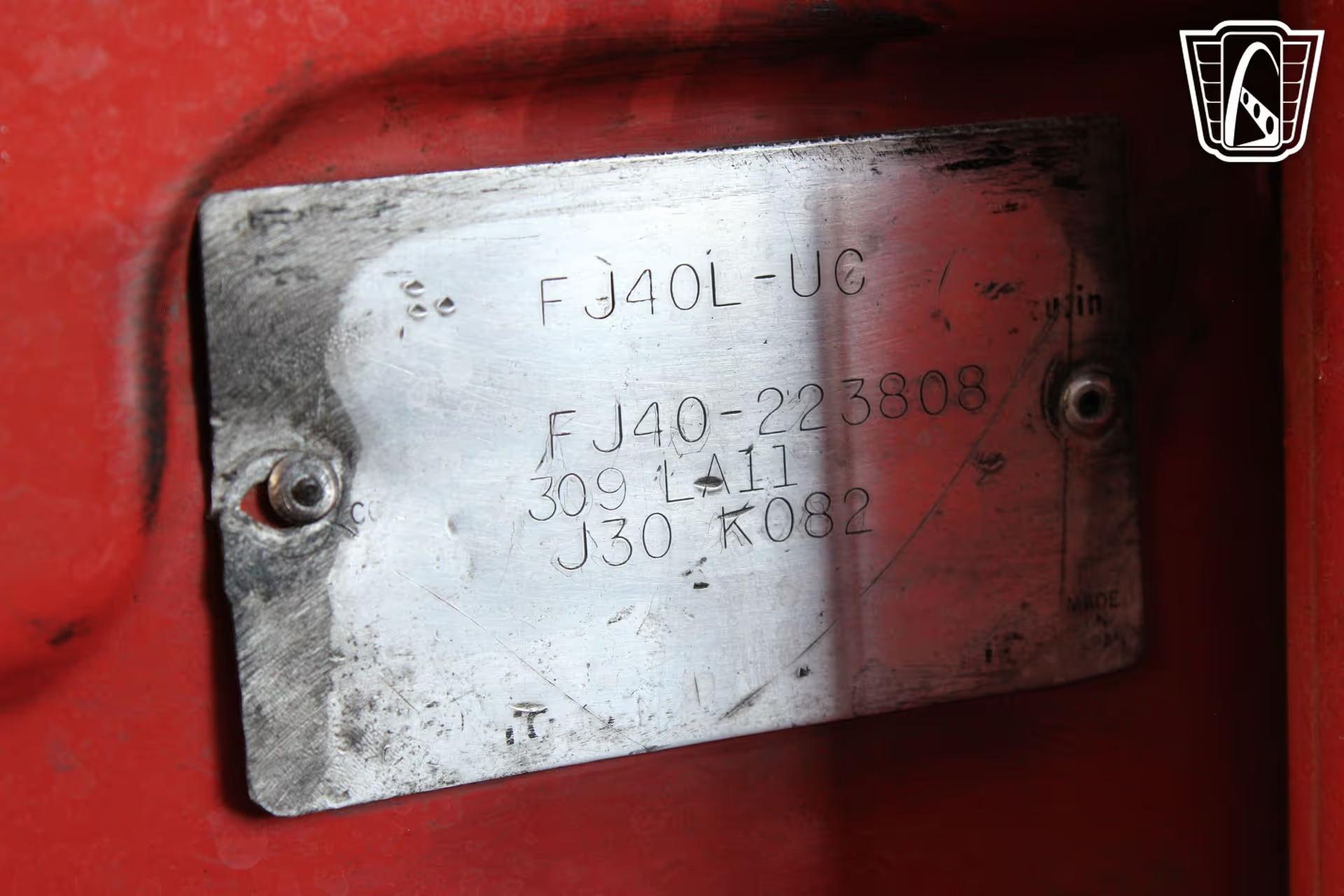 1977 Toyota Land Cruiser FJ40