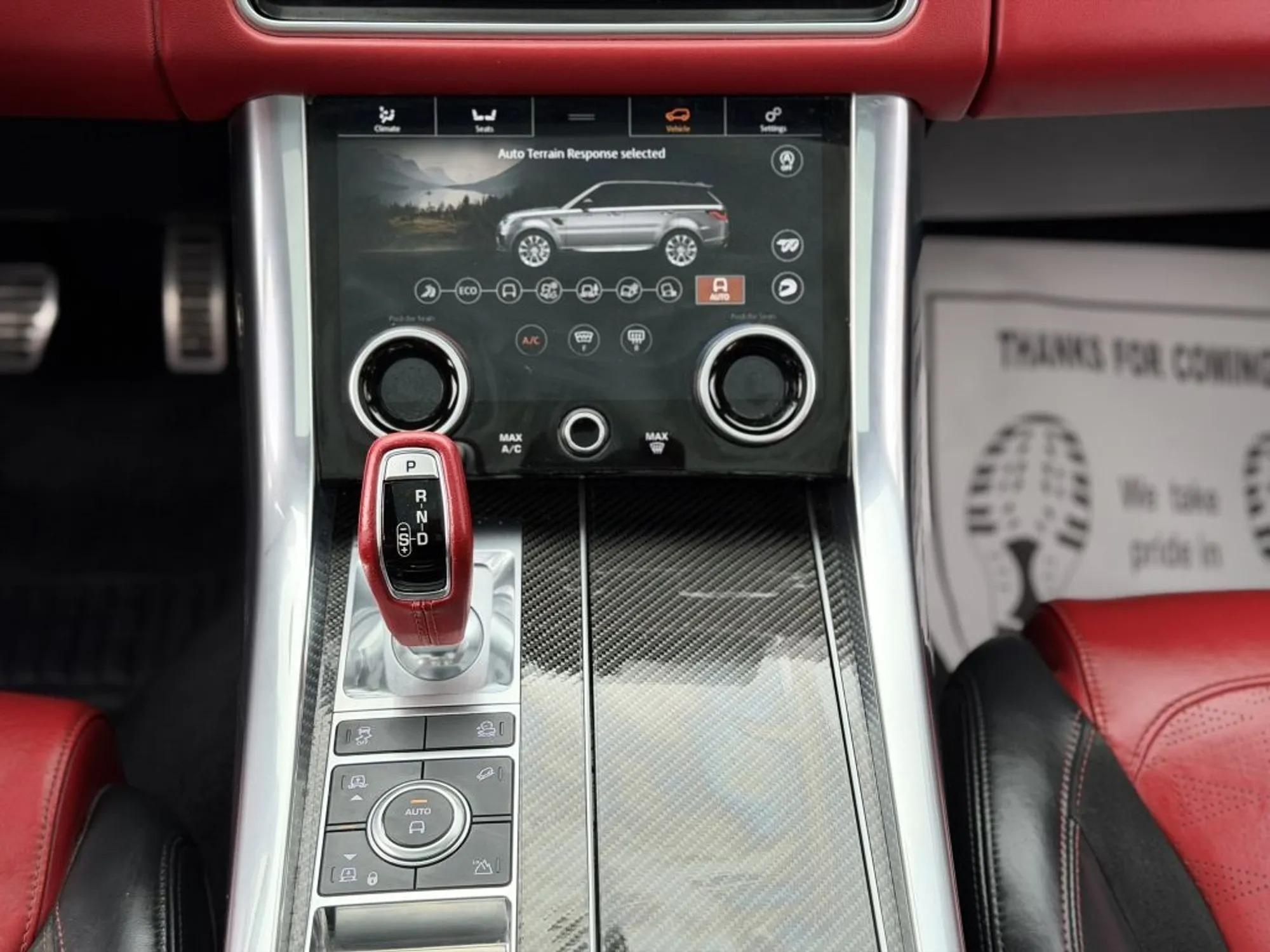 2019 Land Rover Range Rover Sport SVR