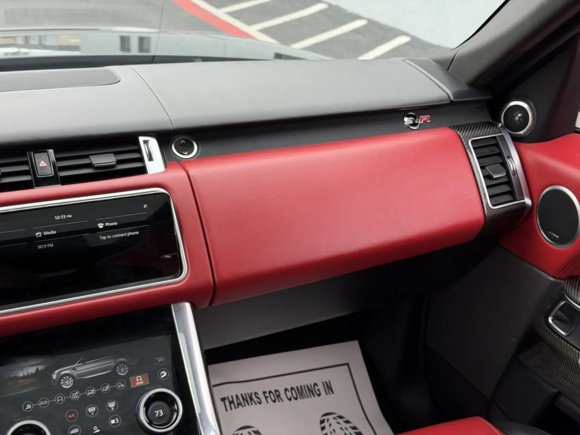 2019 Land Rover Range Rover Sport SVR