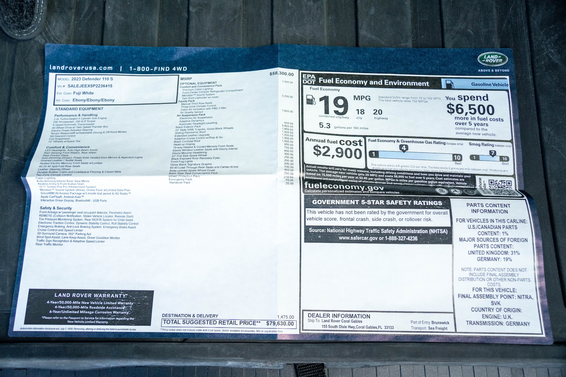 2023 Land Rover Defender 110 S - 4