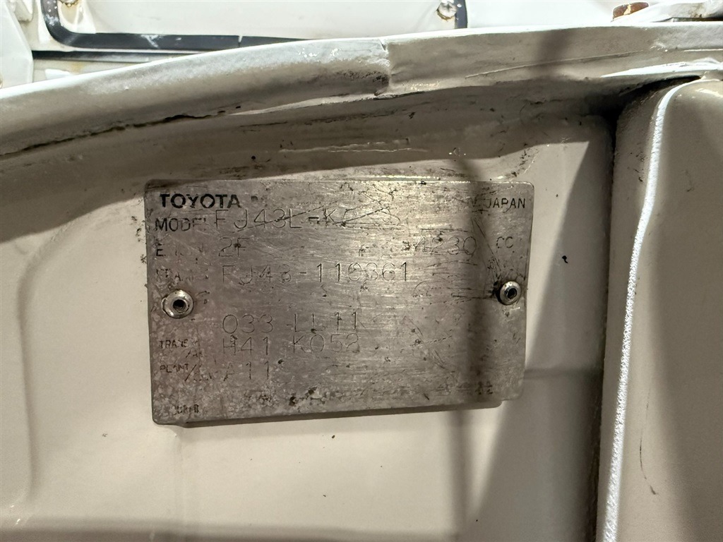 1982 Toyota Land Cruiser FJ43