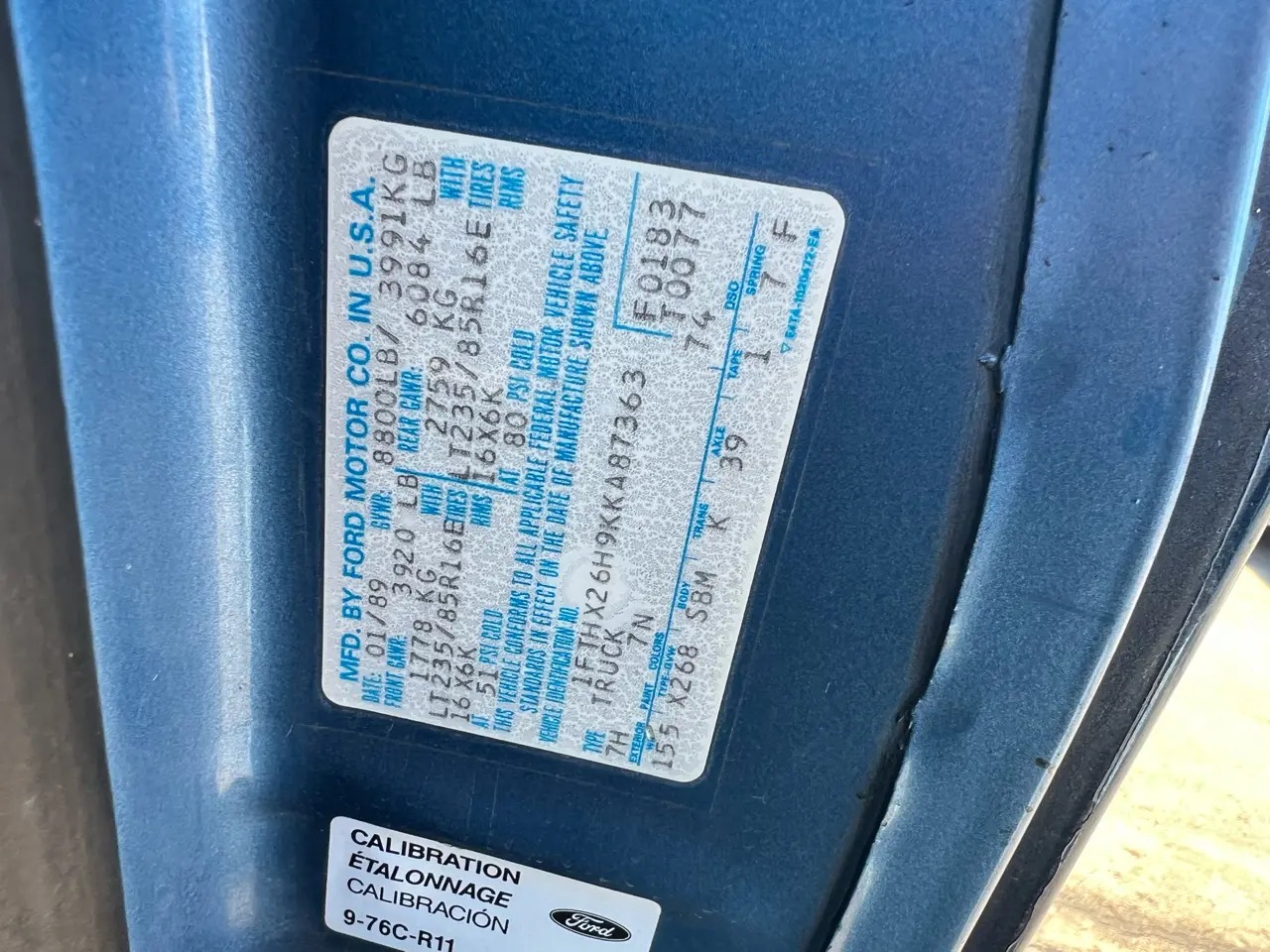 1989 Ford F-250 Super Cab 4×4