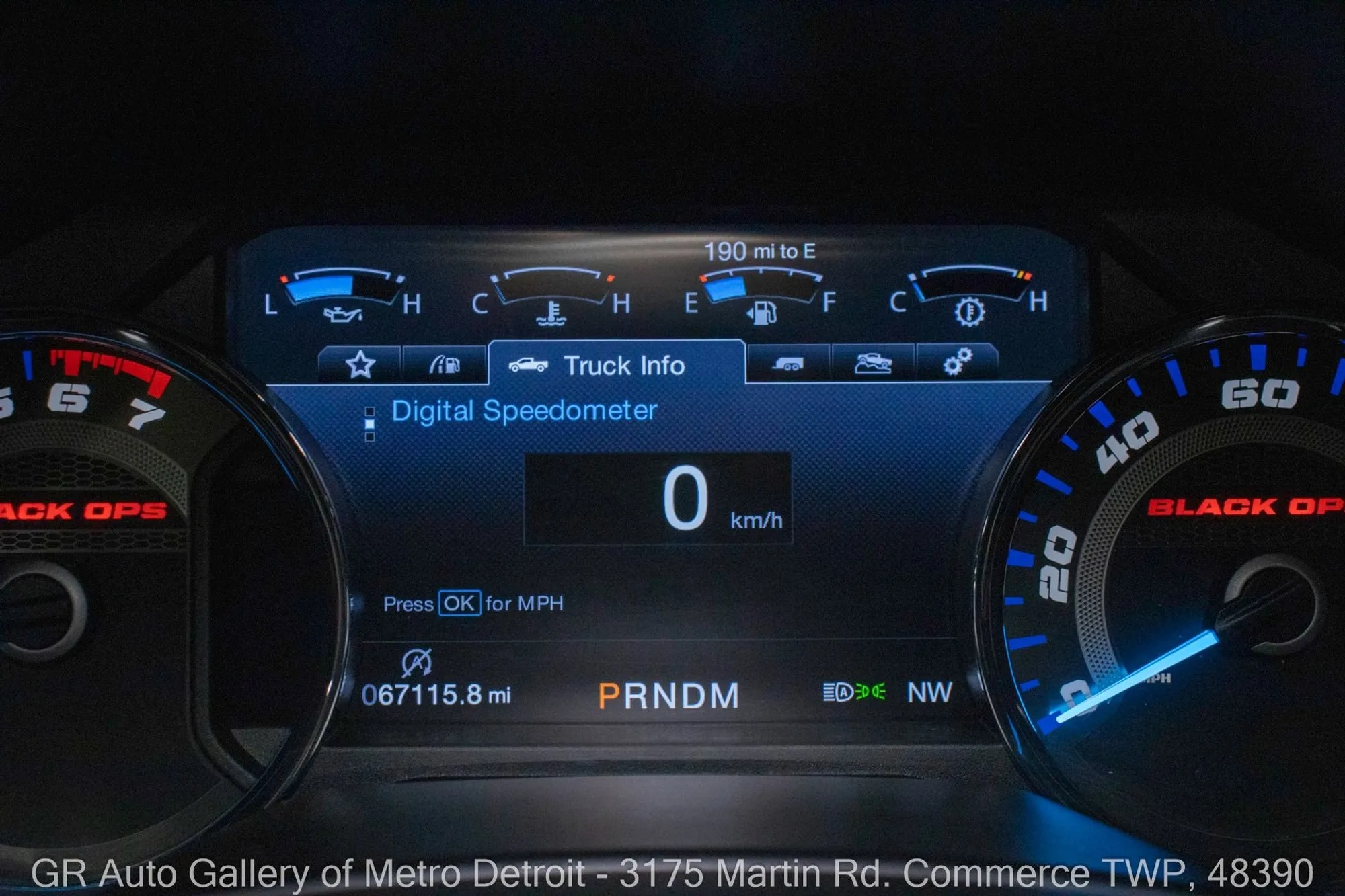 2019 Ford F-150 Lariat Black Ops